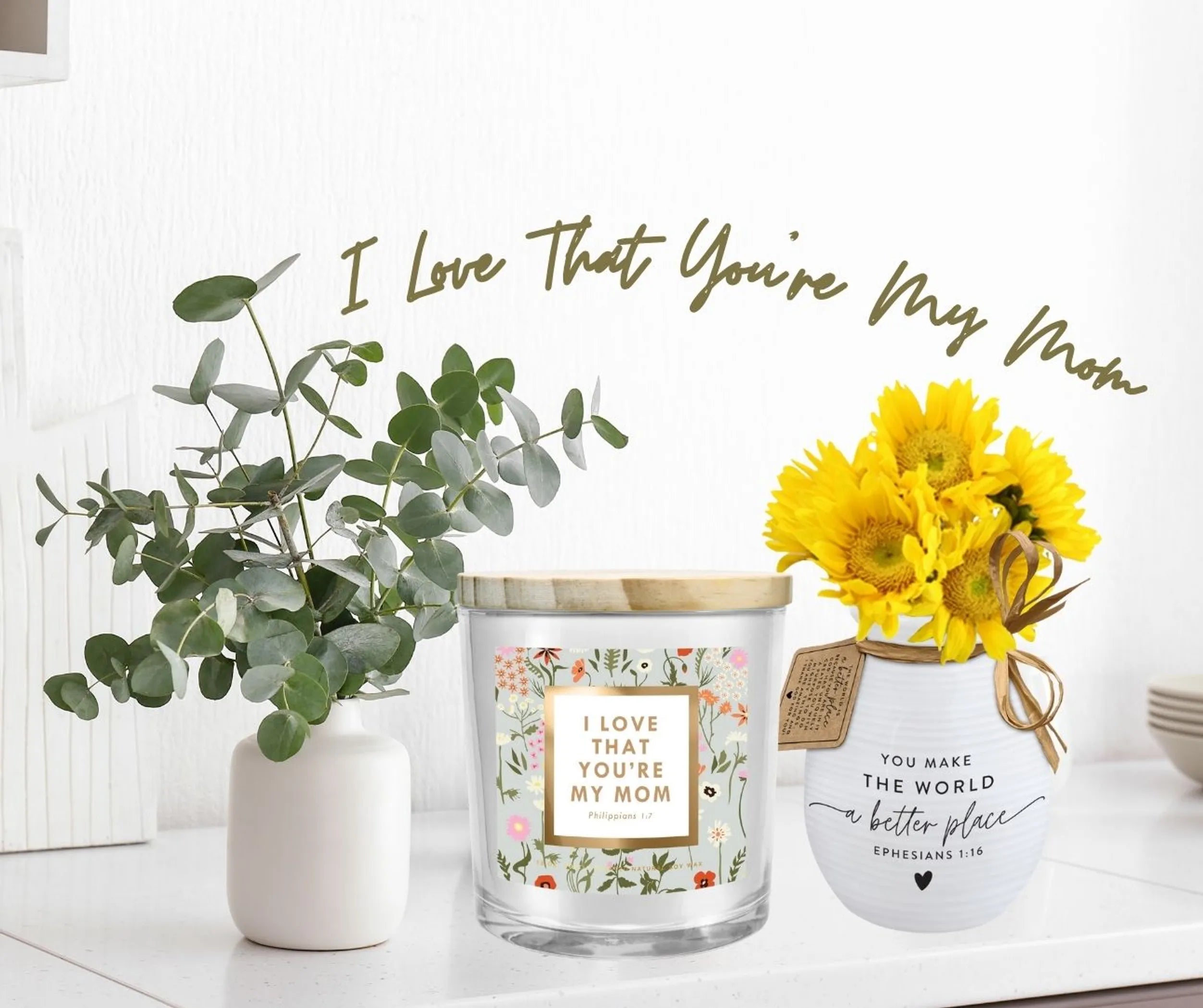Soy Candle I Love That Your My Mom 13Oz