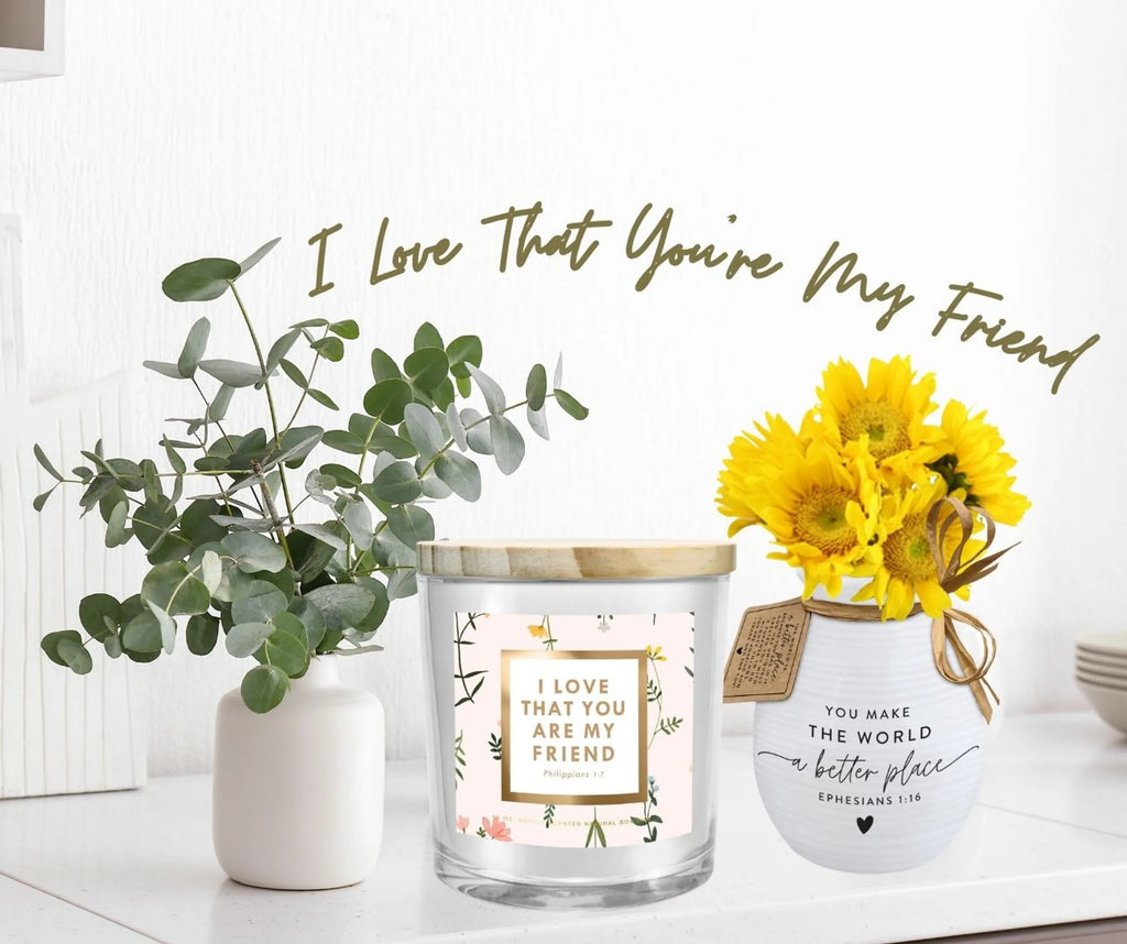 Soy Candle I Love Your My Friend 13Oz