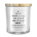Soy Candle She Is A Mountain Moving