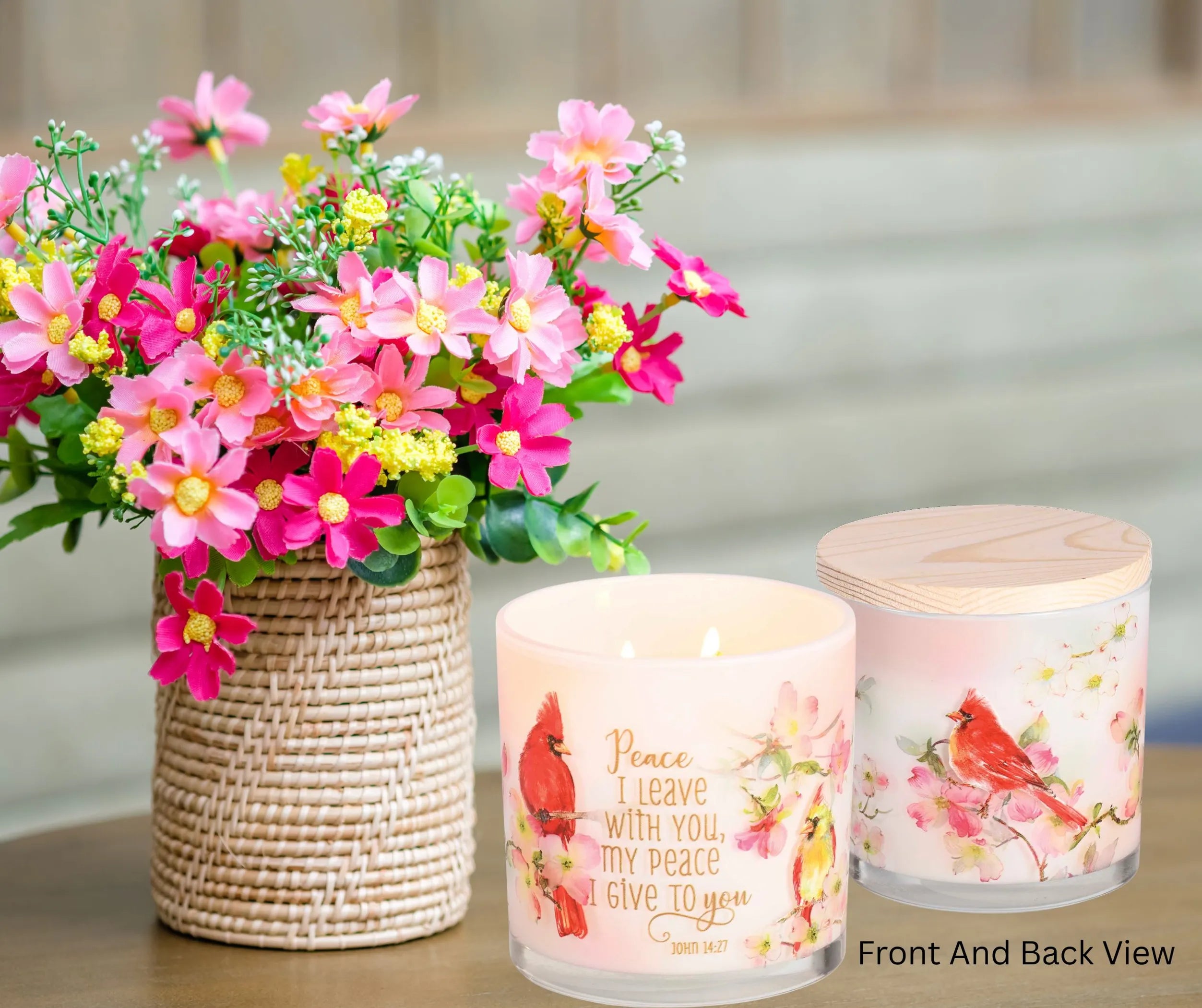 Soy Candle Peace I Leave With You 13 Oz