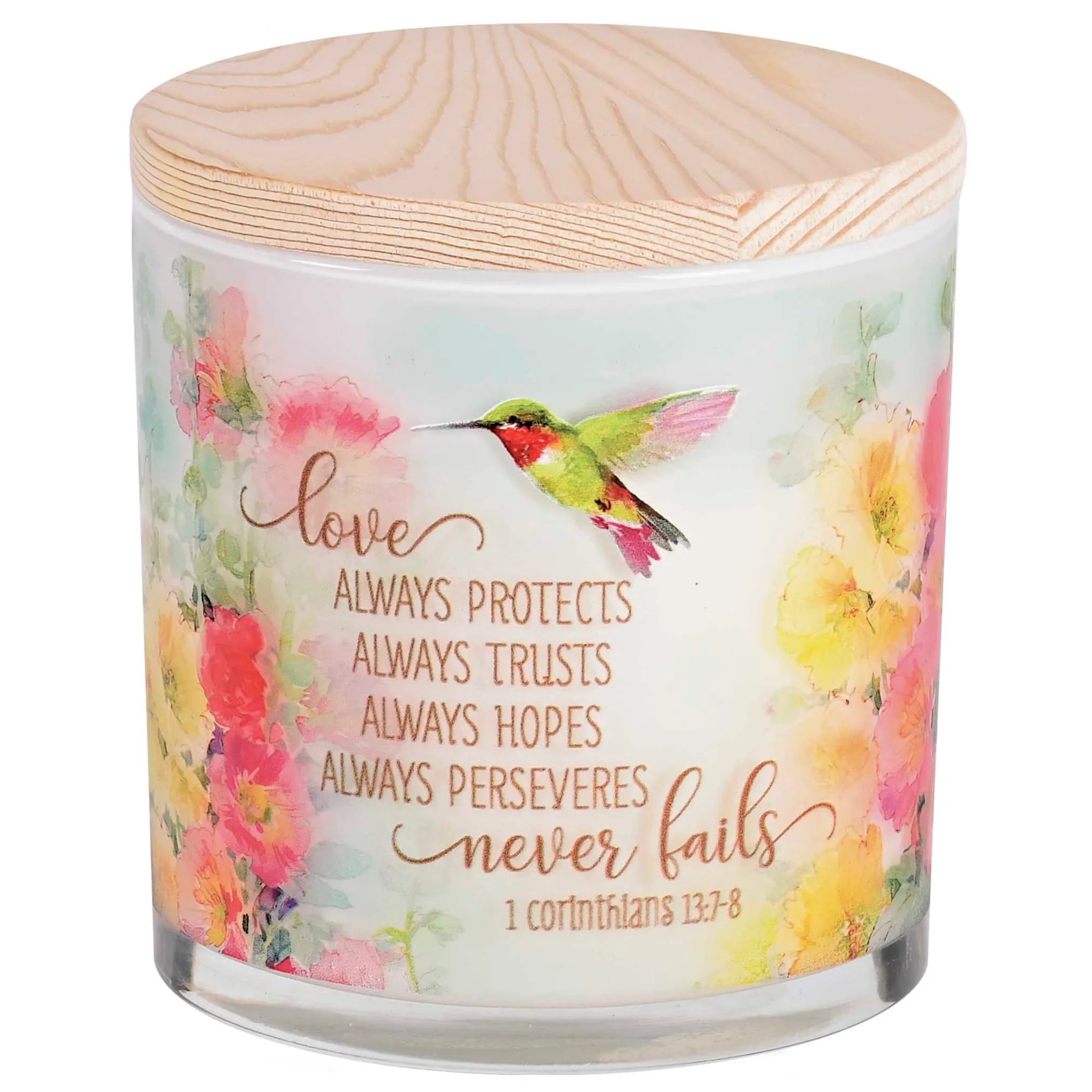 Soy Candle Love Never Fails 13 Oz