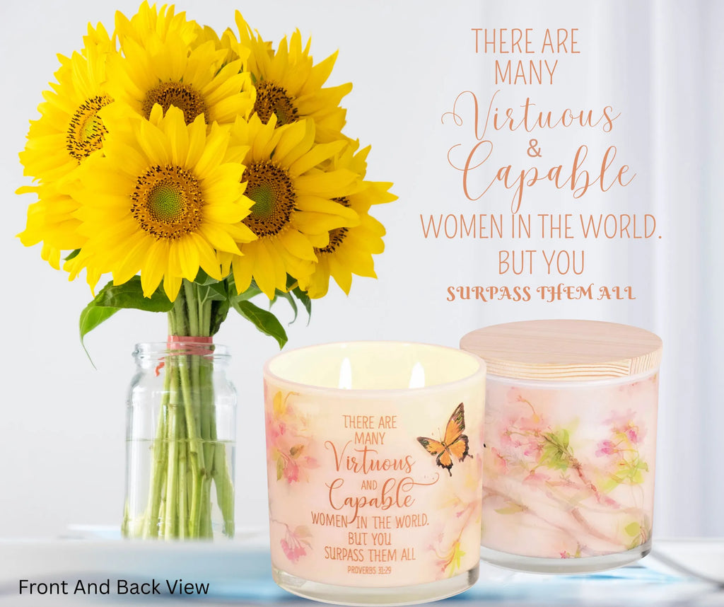 Soy Candle There Are Many Virtuous 13 Oz