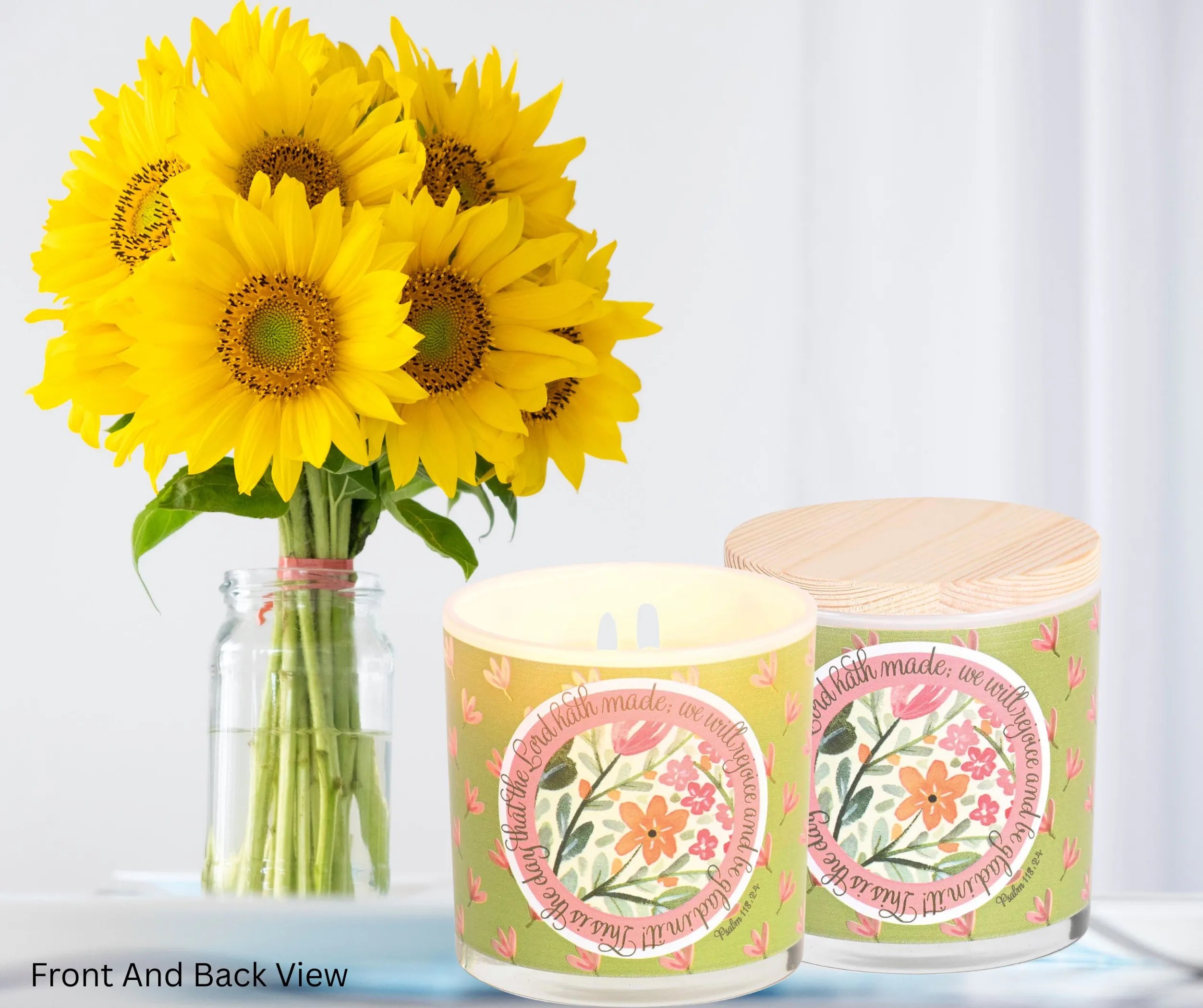 Soy Candle This Is The Day 13 Oz