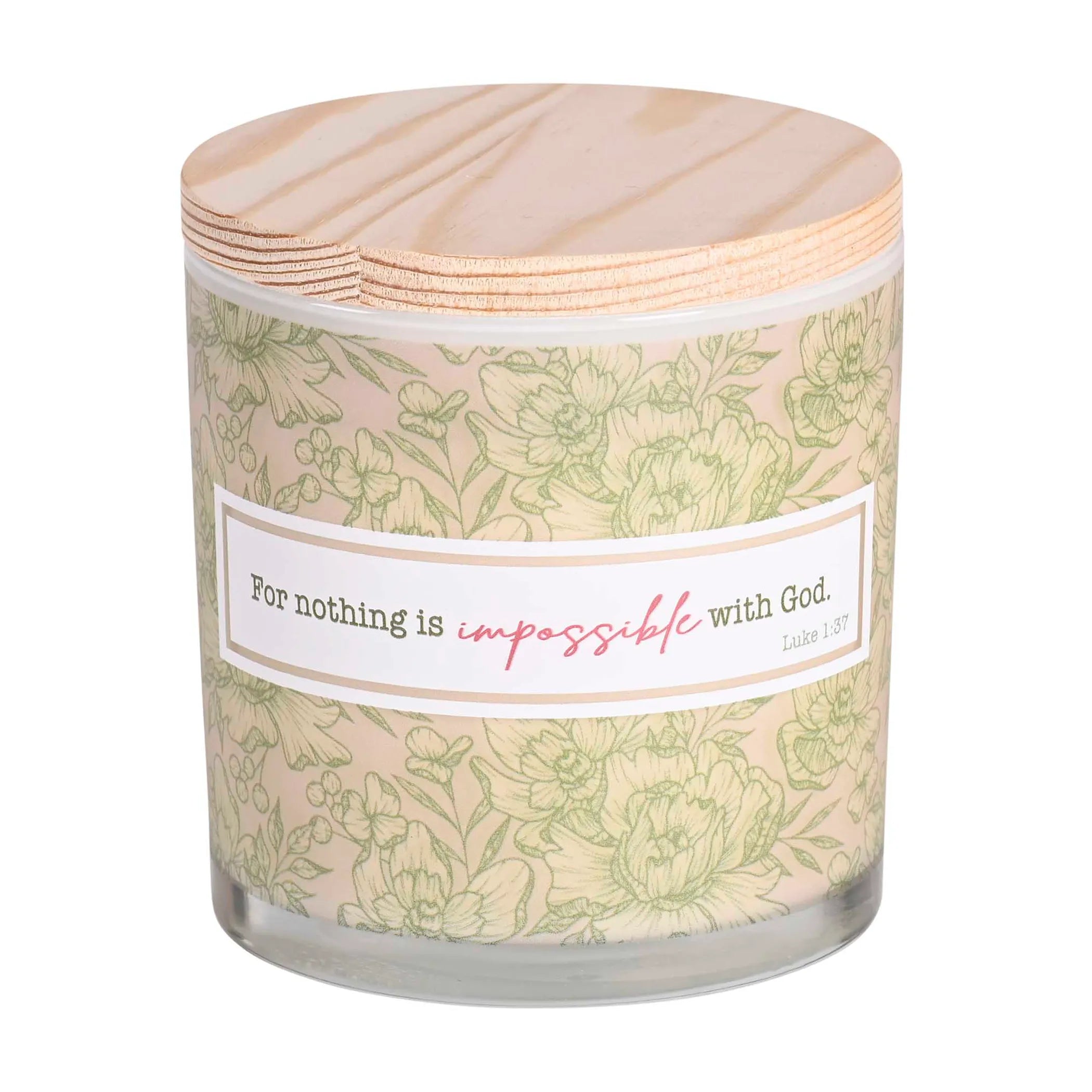 Soy Candle Nothing Is Impossible 13 Oz