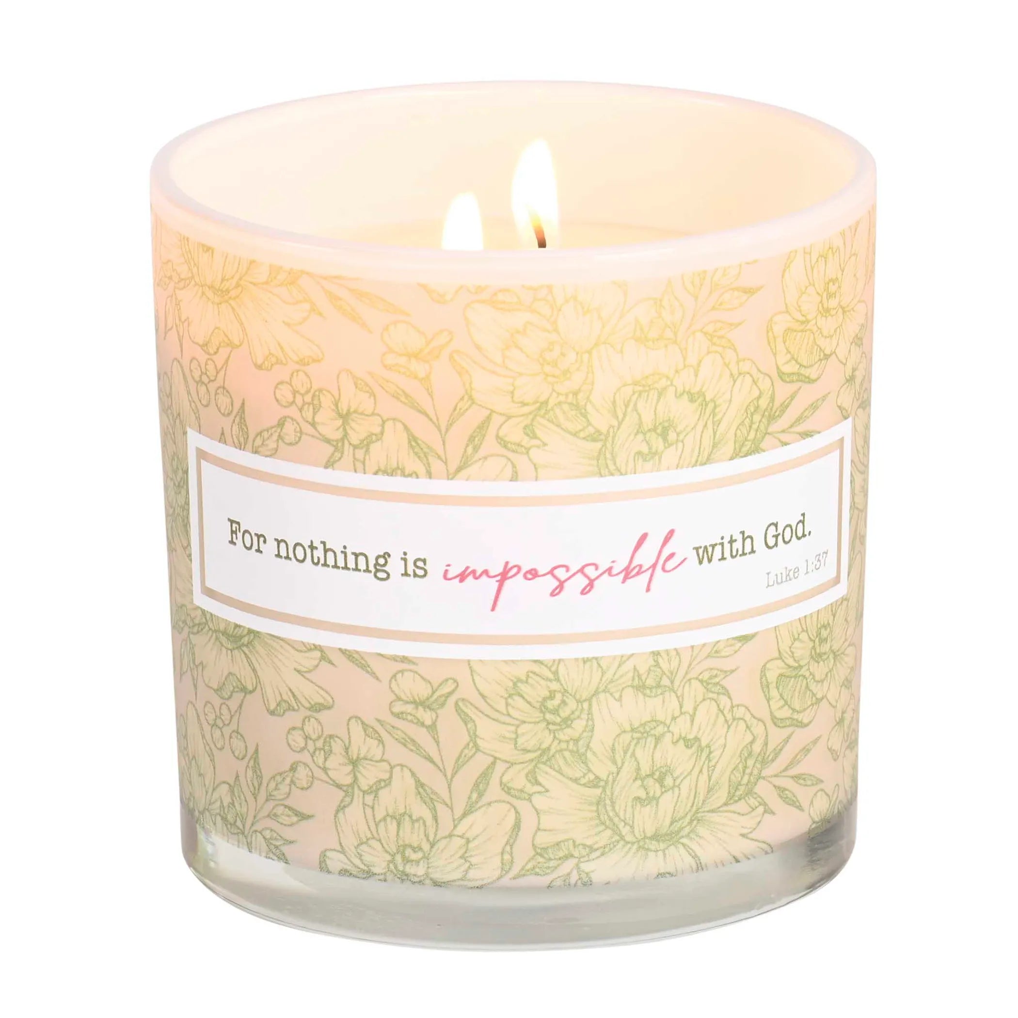 Soy Candle Nothing Is Impossible 13 Oz