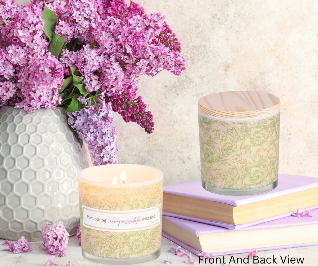 Soy Candle Nothing Is Impossible 13 Oz