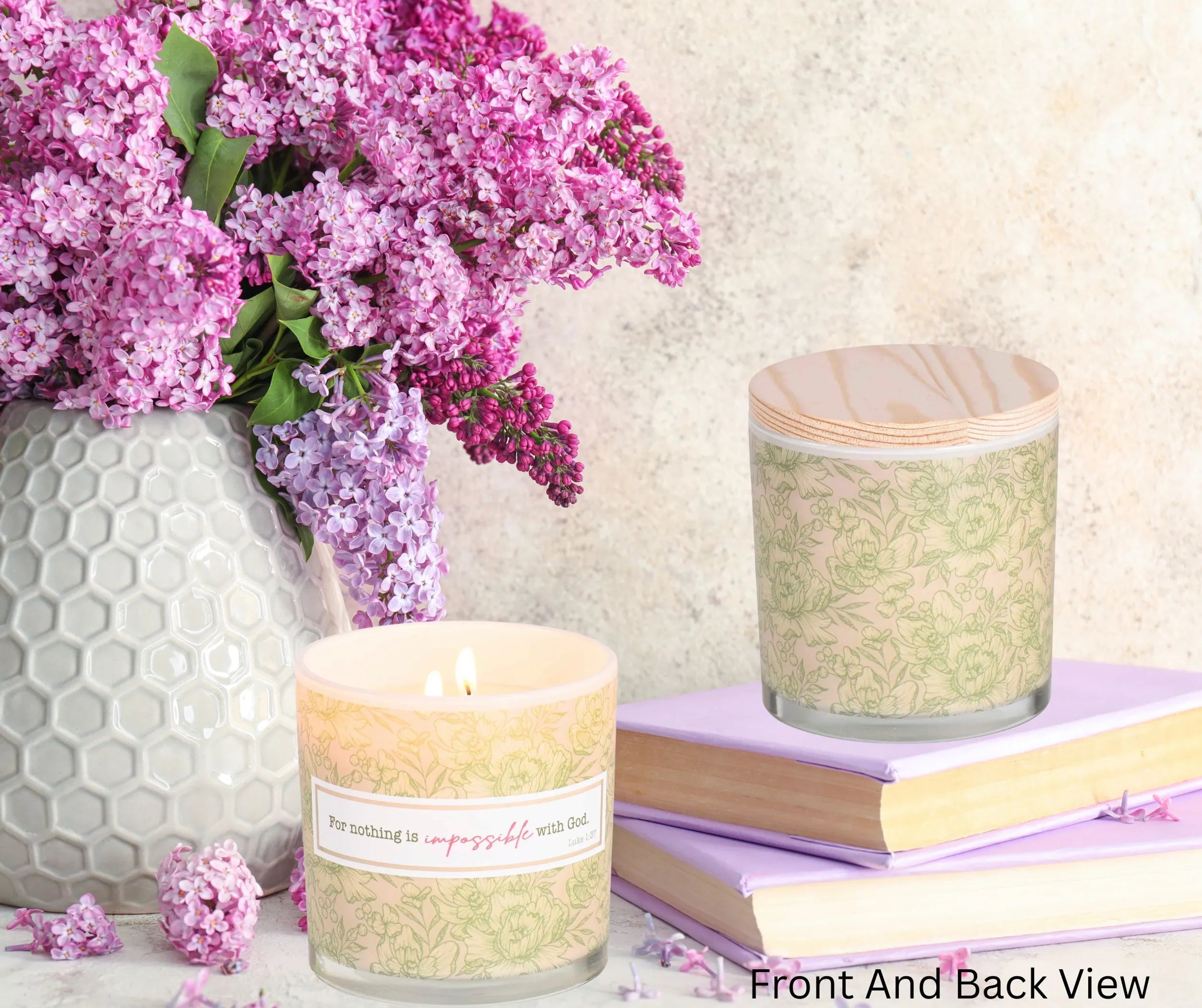 Soy Candle Nothing Is Impossible 13 Oz