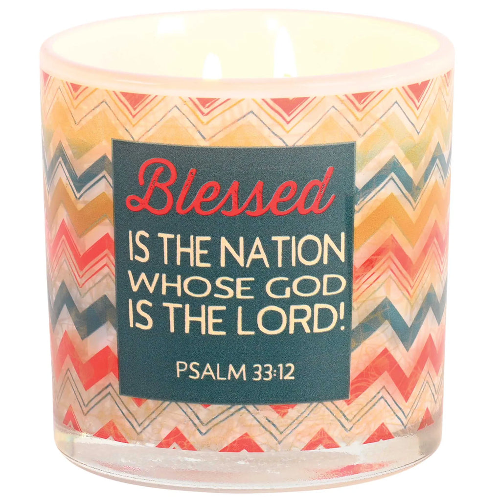 Soy Candle Blessed Is The Nation