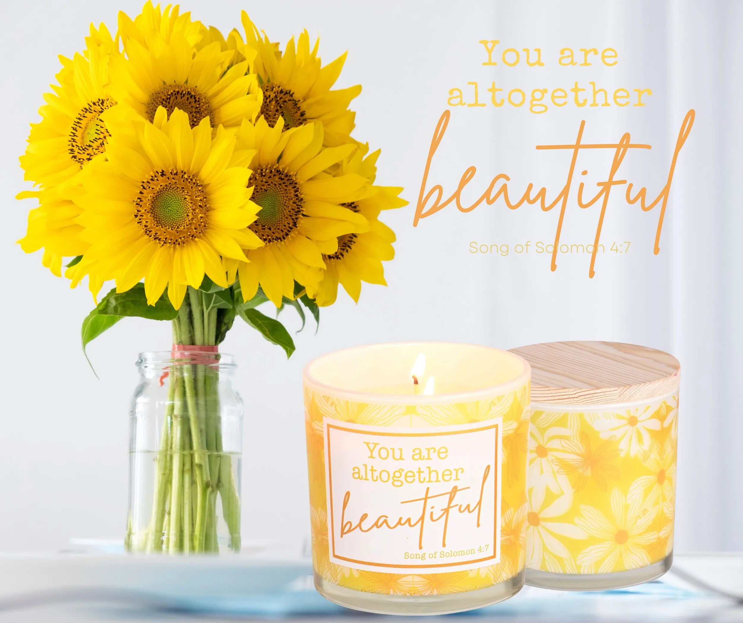 Soy Candle You Are Beautiful 13 Oz