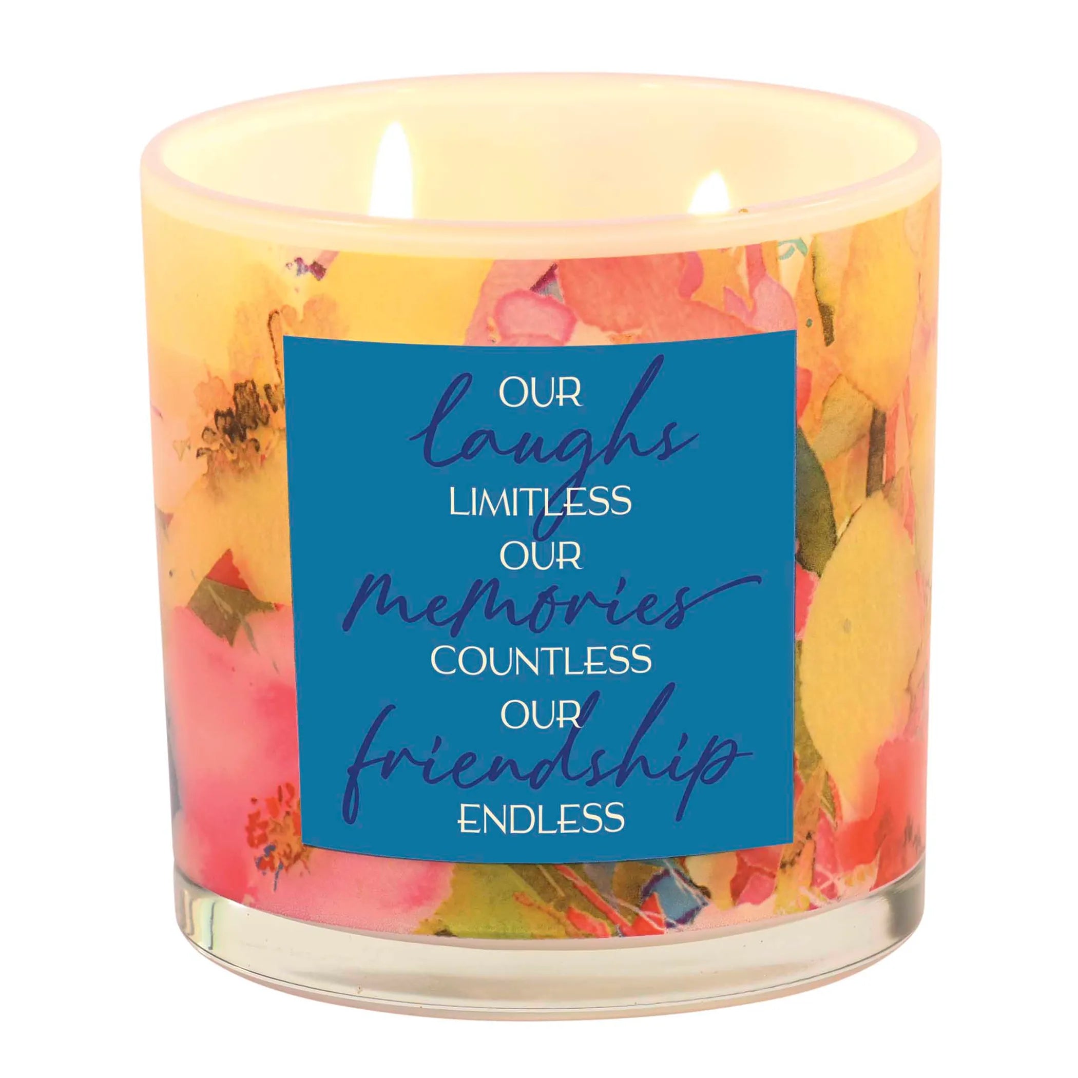 Soy Candle Laughs Memories Friendship