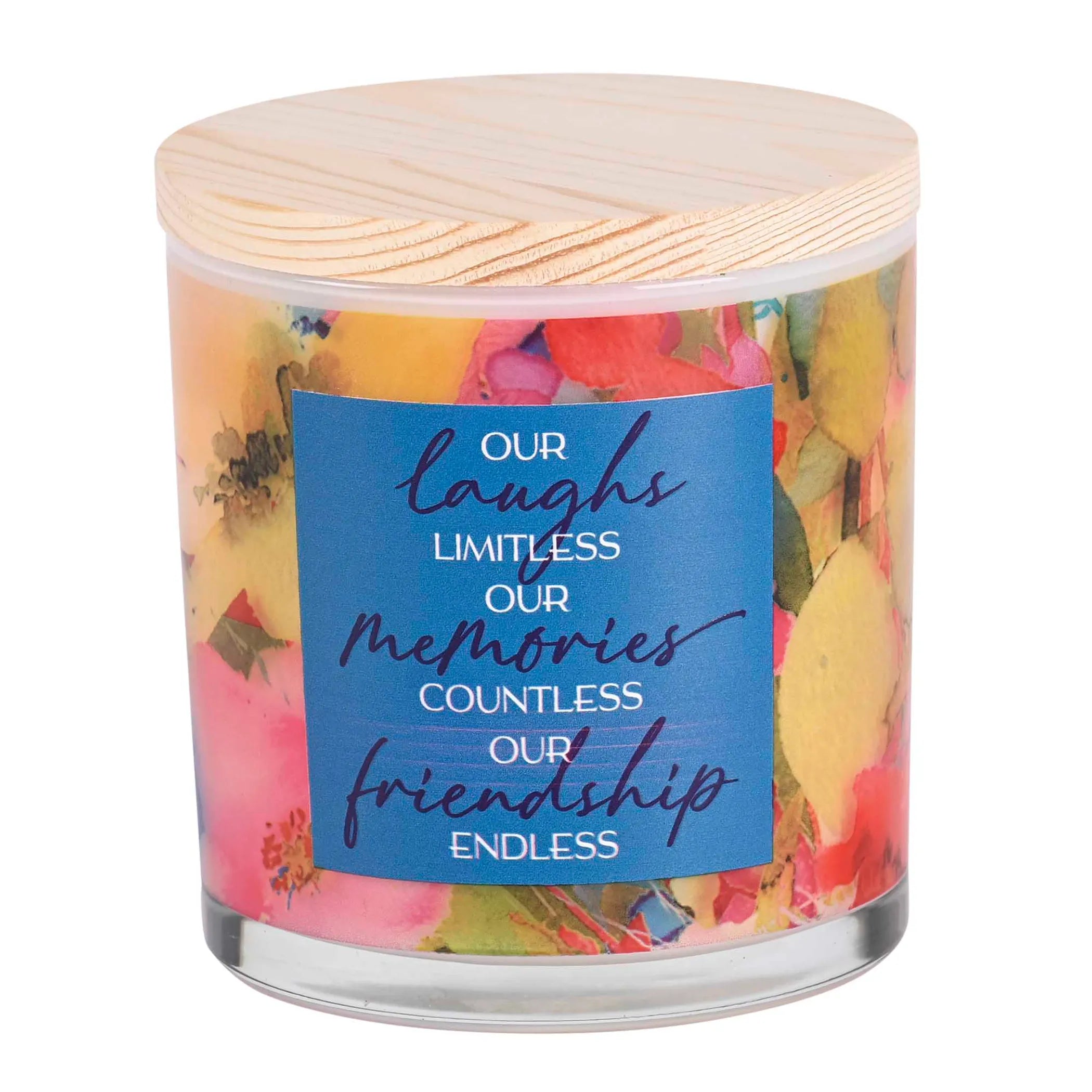 Soy Candle Laughs Memories Friendship