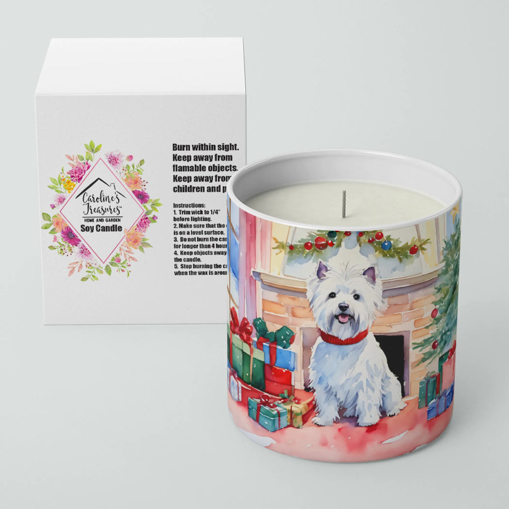 Welsh Springer Spaniel Cozy Christmas Decorative Soy Candle