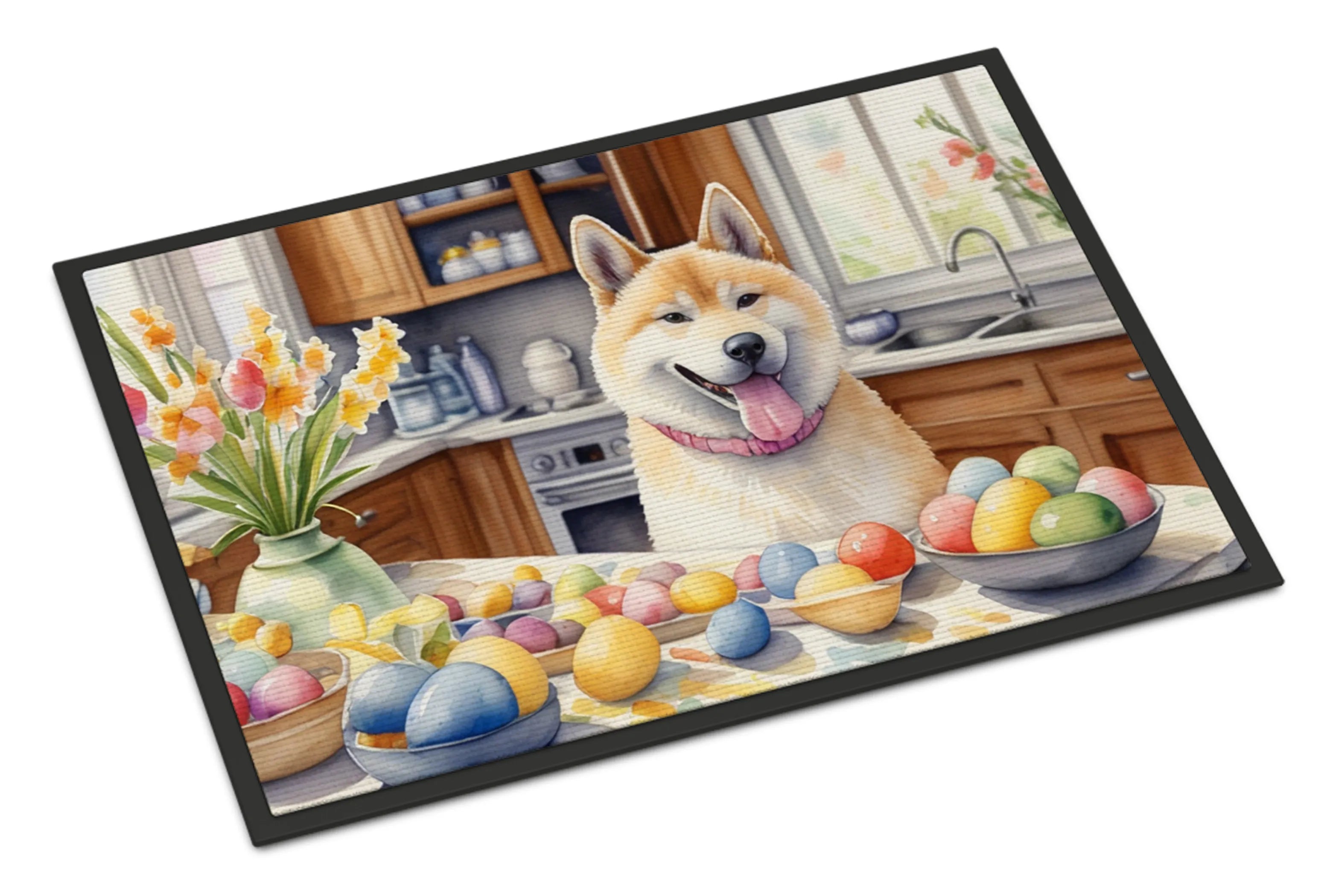 Decorating Easter Doormat - Size: 24HX36W | Pack Of: 1 | Collection name: Decorating easter