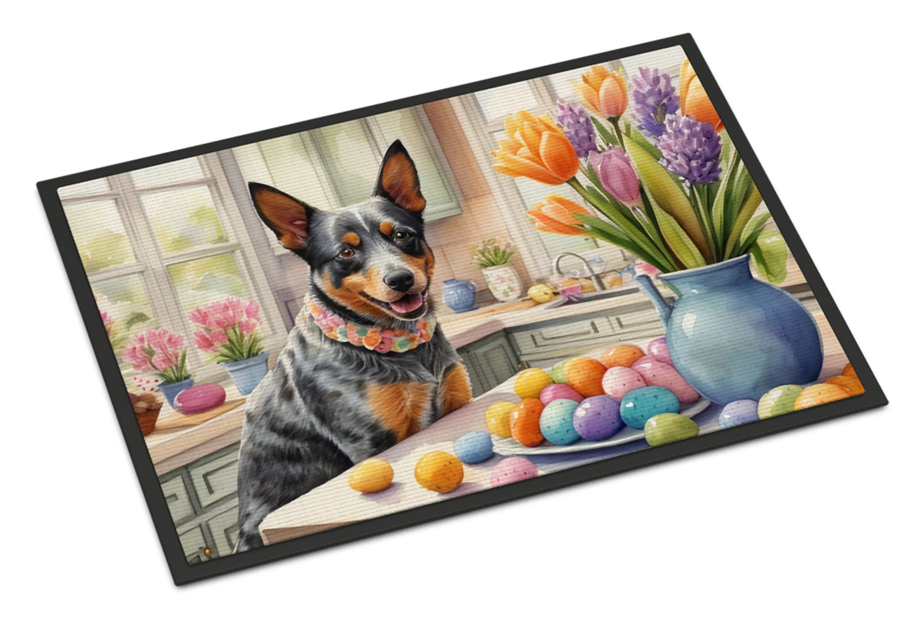 Decorating Easter Doormat - Size: 24HX36W | Pack Of: 1 | Collection name: Decorating easter