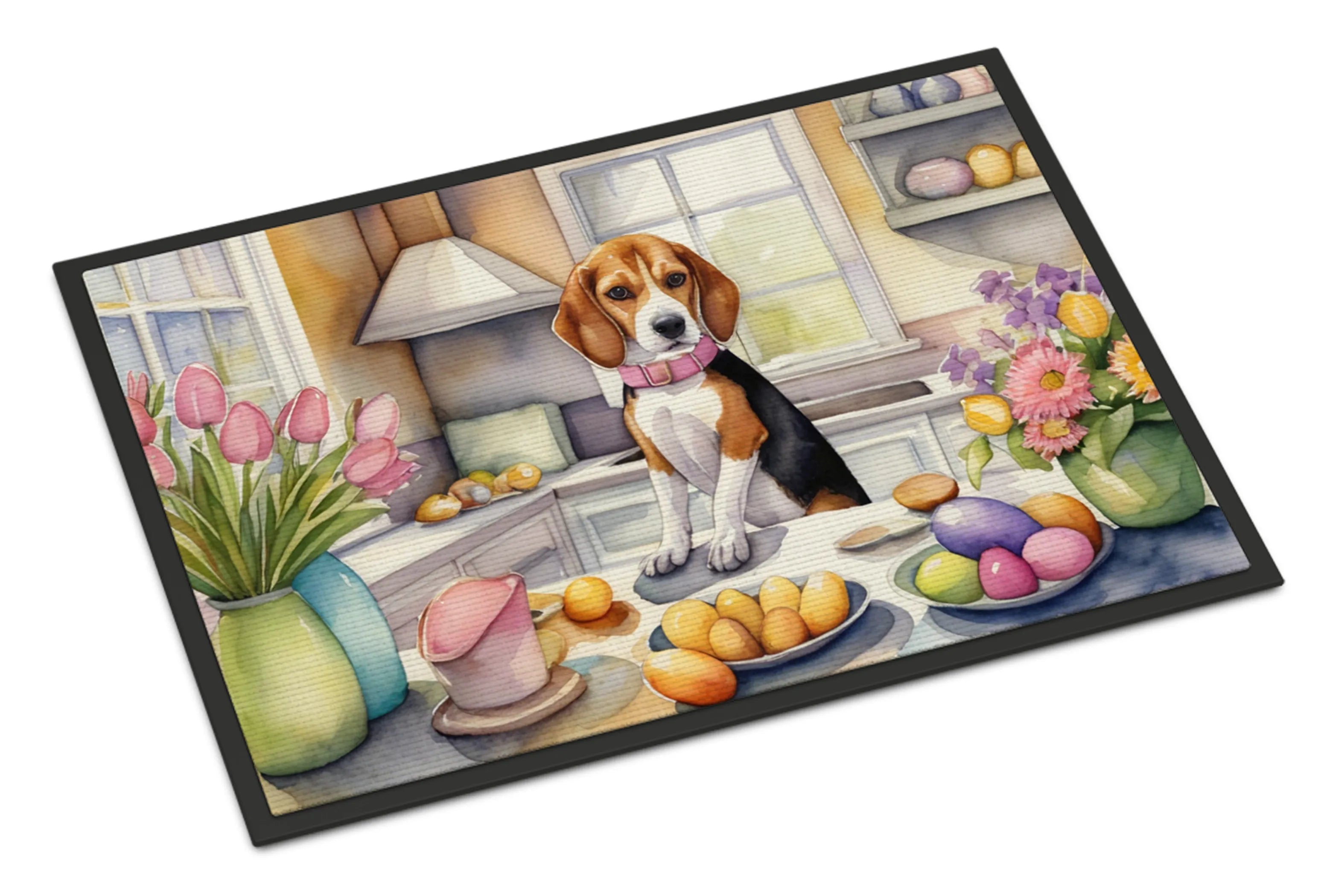 Decorating Easter Doormat - Size: 24HX36W | Pack Of: 1 | Collection name: Decorating easter