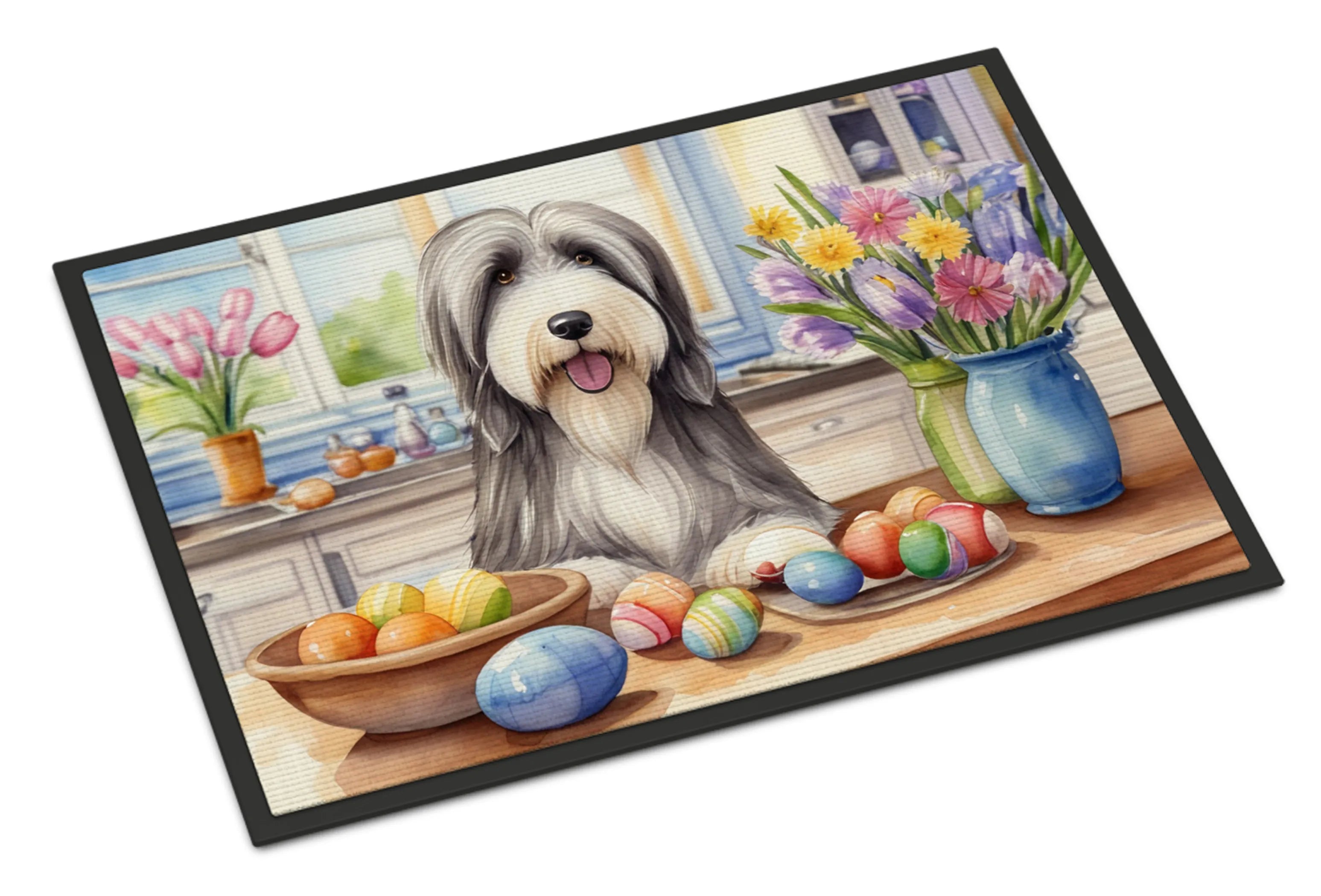 Decorating Easter Doormat - Size: 24HX36W | Pack Of: 1 | Collection name: Decorating easter