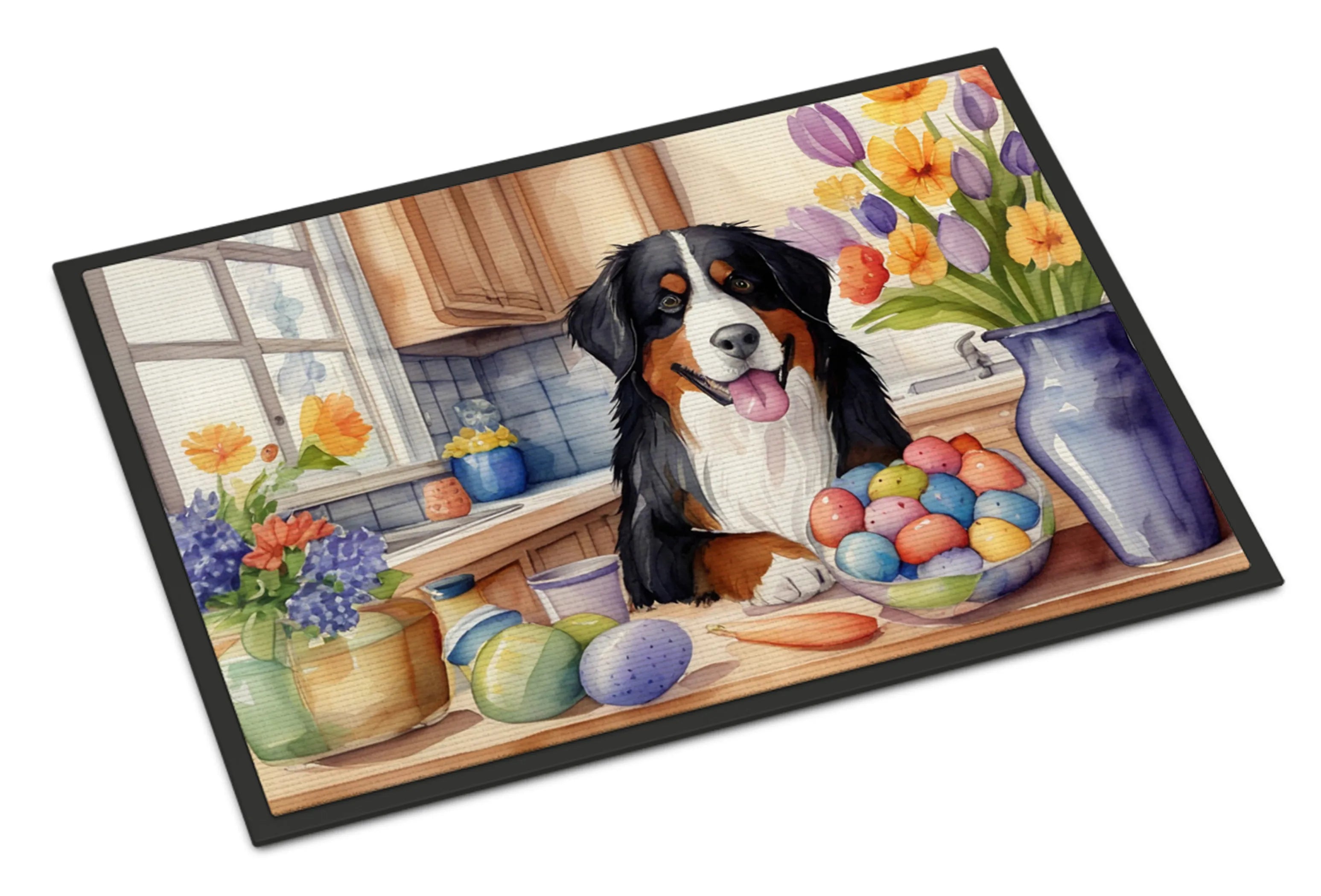 Decorating Easter Doormat - Size: 24HX36W | Pack Of: 1 | Collection name: Decorating easter