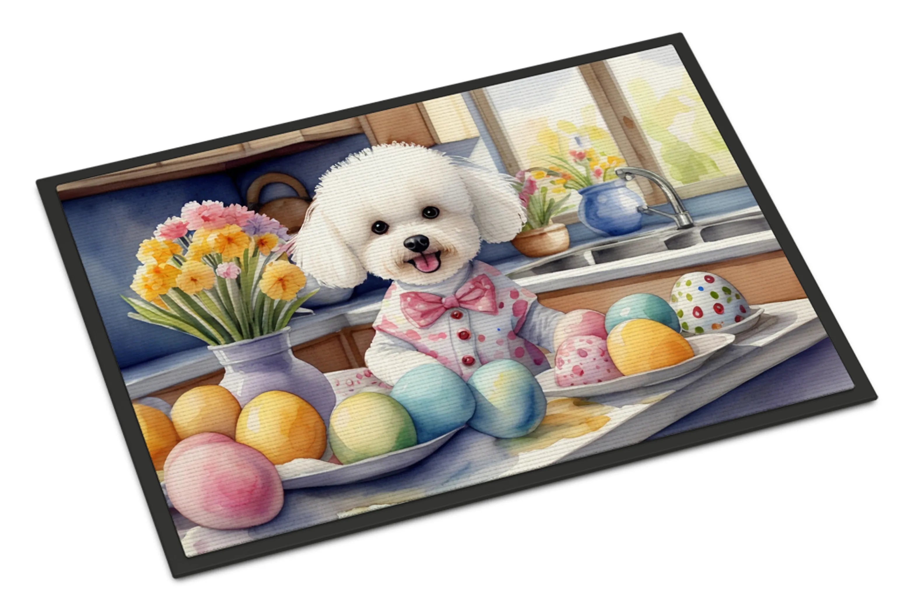 Decorating Easter Doormat - Size: 24HX36W | Pack Of: 1 | Collection name: Decorating easter