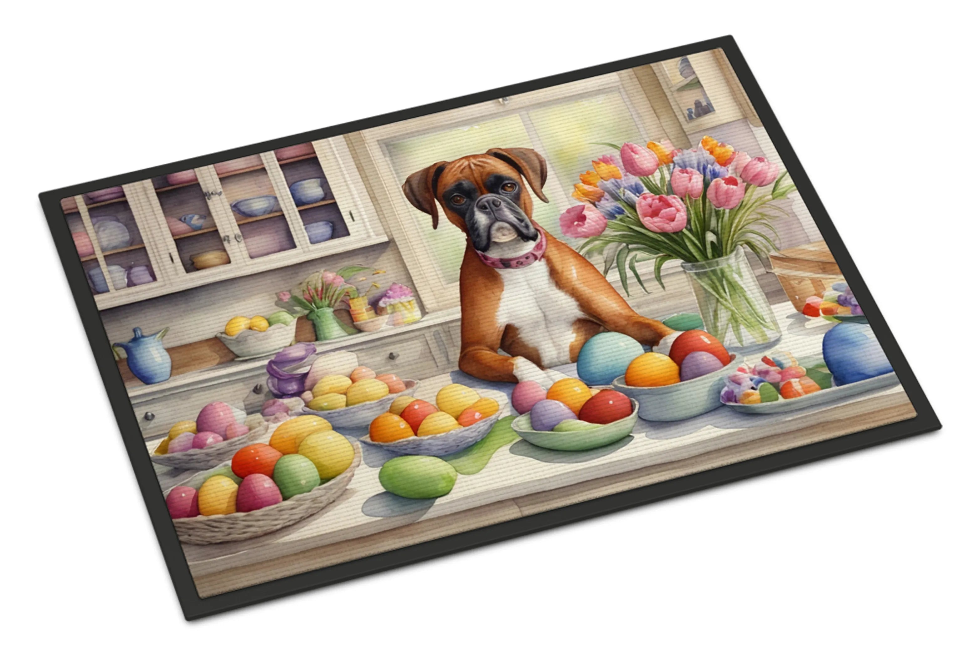 Decorating Easter Doormat - Size: 24HX36W | Pack Of: 1 | Collection name: Decorating easter