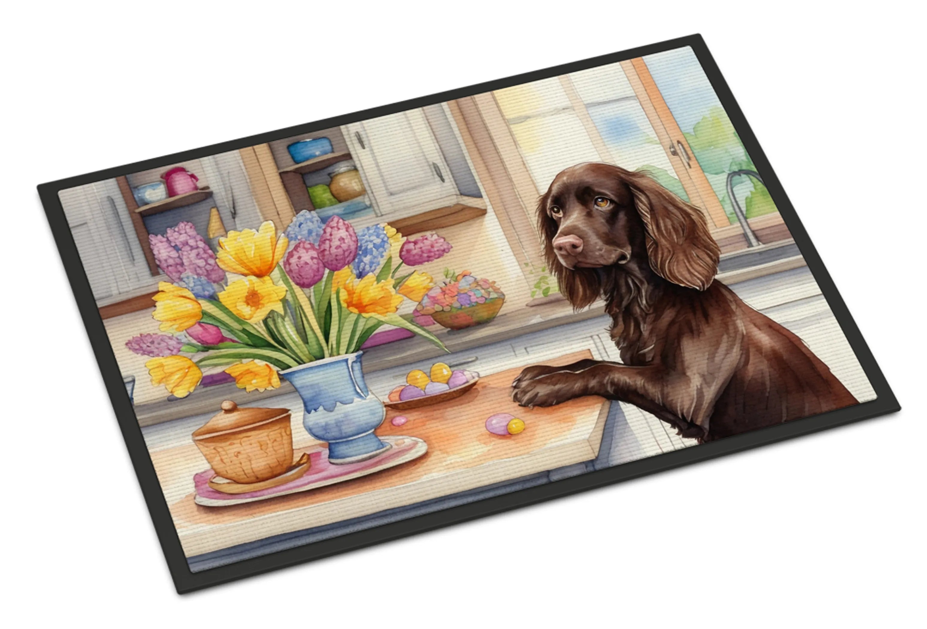 Decorating Easter Doormat - Size: 24HX36W | Pack Of: 1 | Collection name: Decorating easter