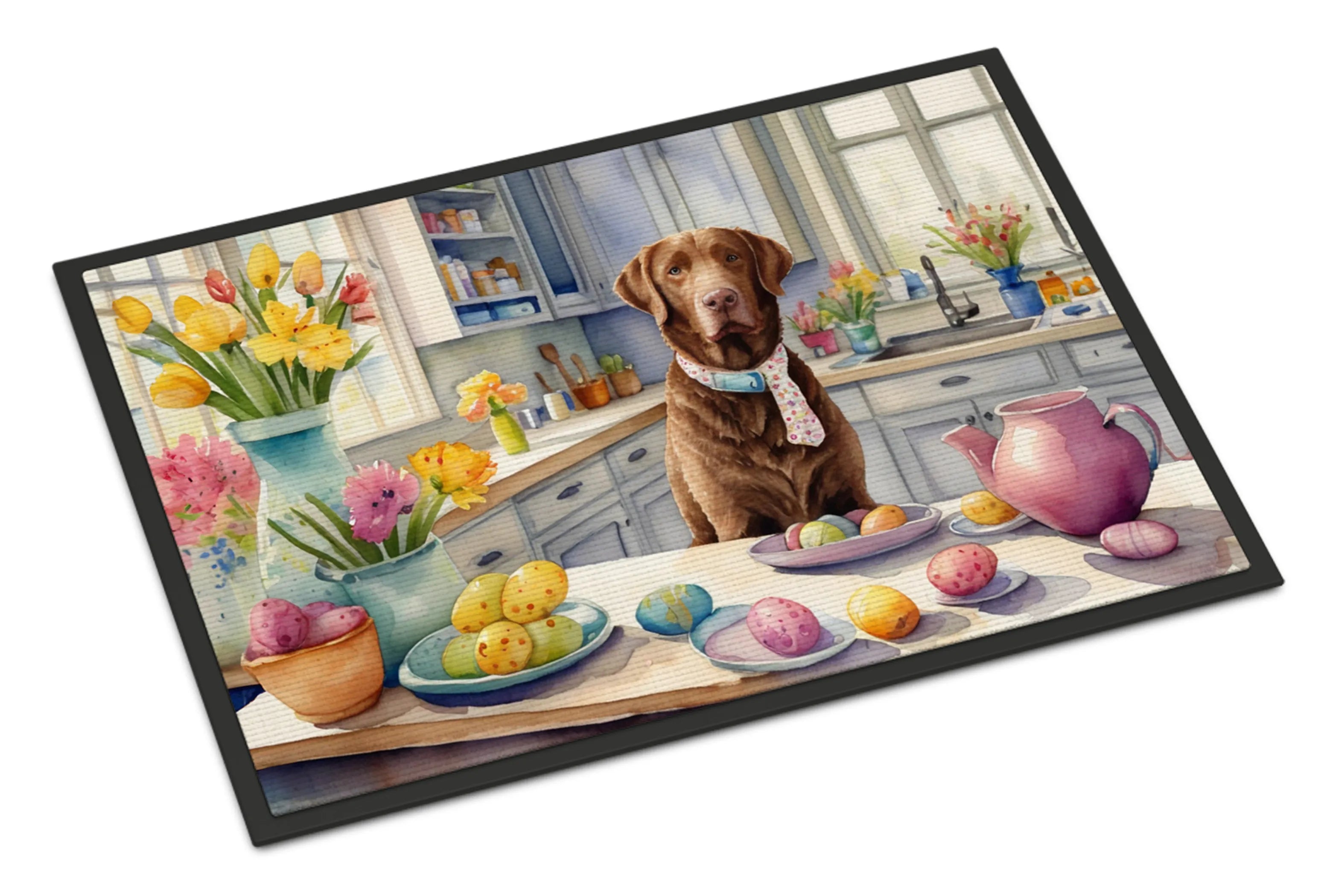 Decorating Easter Doormat - Size: 24HX36W | Pack Of: 1 | Collection name: Decorating easter
