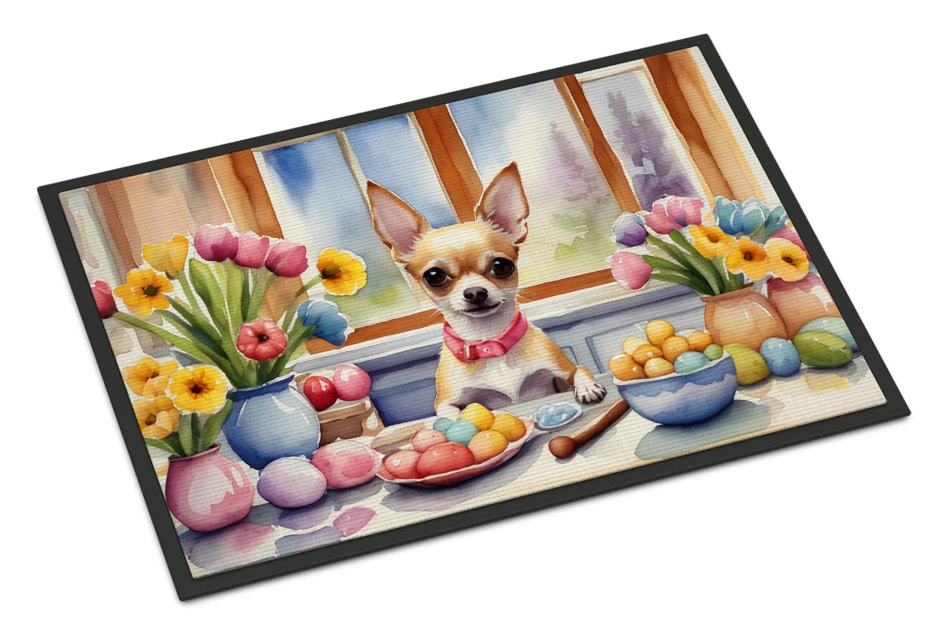 Decorating Easter Doormat - Size: 24HX36W | Pack Of: 1 | Collection name: Decorating easter