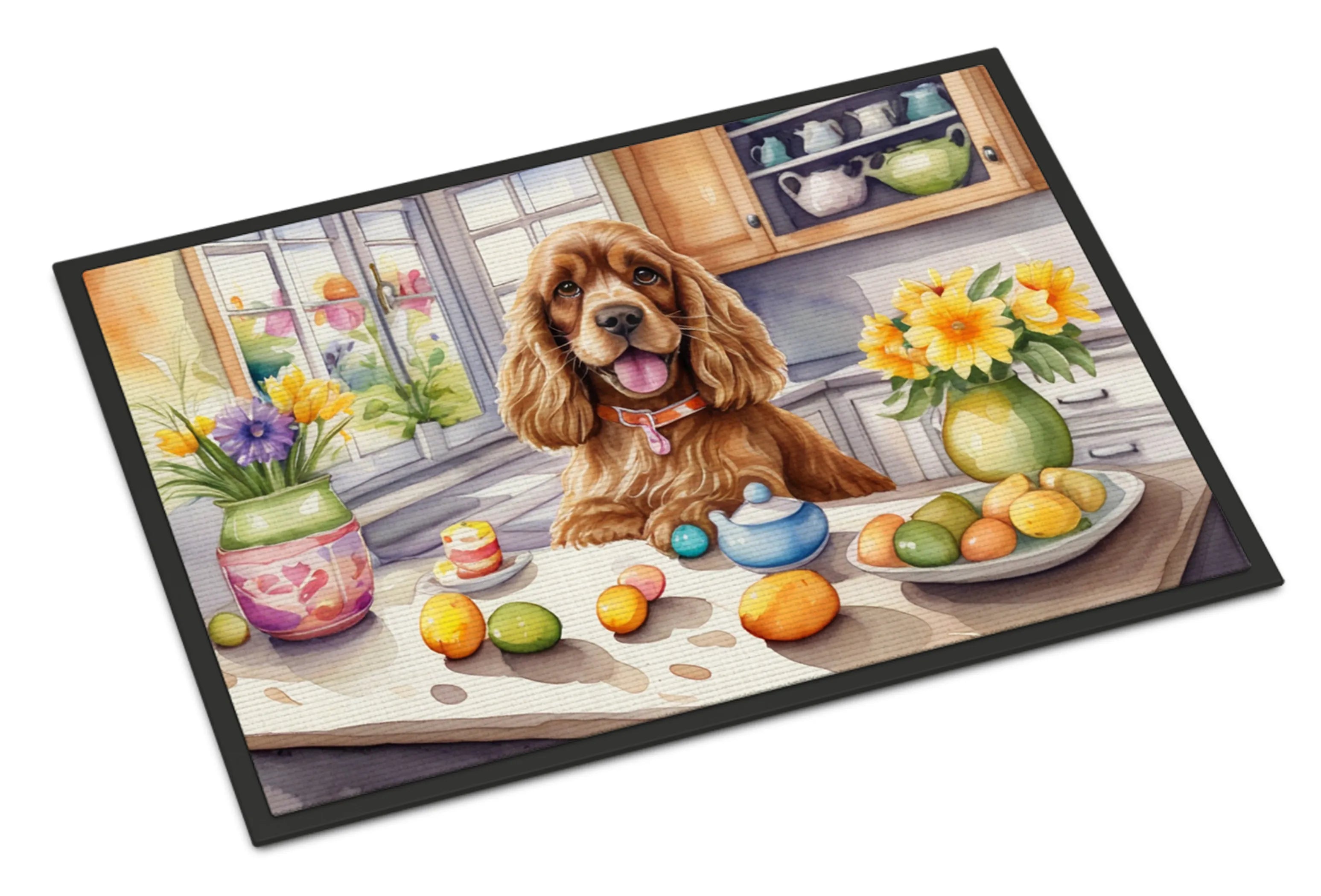 Decorating Easter Doormat - Size: 24HX36W | Pack Of: 1 | Collection name: Decorating easter