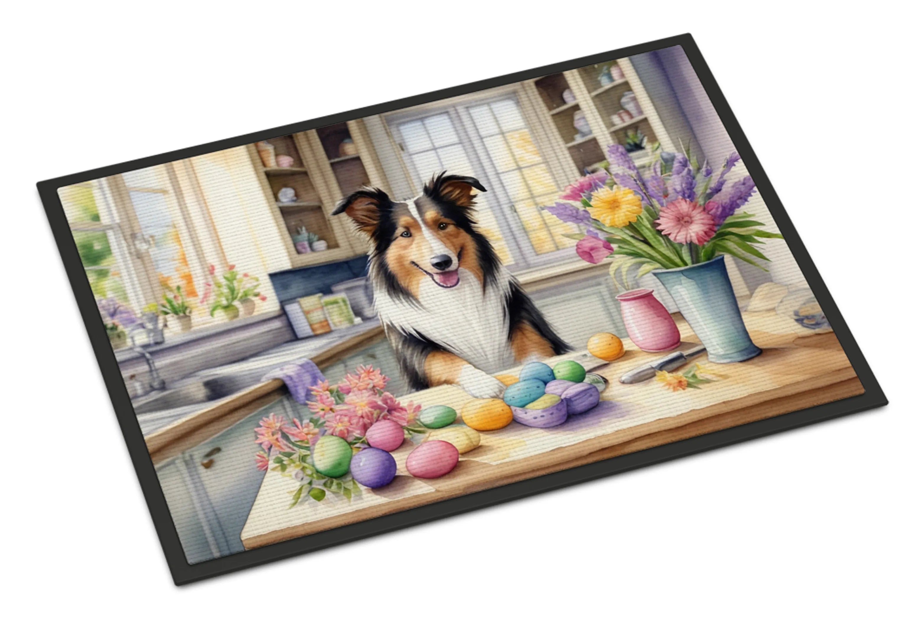 Decorating Easter Doormat - Size: 24HX36W | Pack Of: 1 | Collection name: Decorating easter