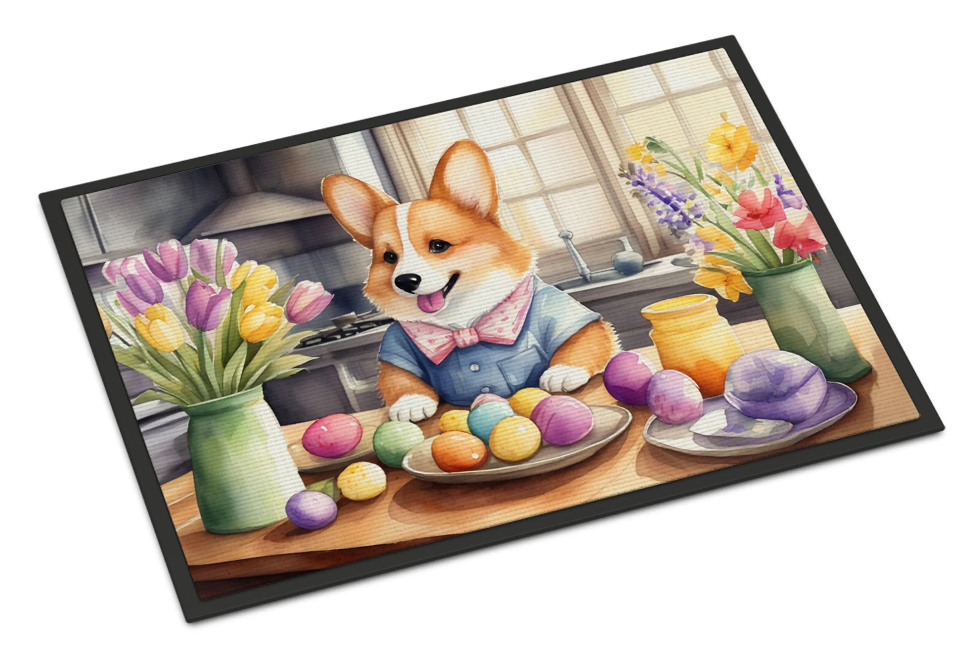 Decorating Easter Doormat - Size: 24HX36W | Pack Of: 1 | Collection name: Decorating easter
