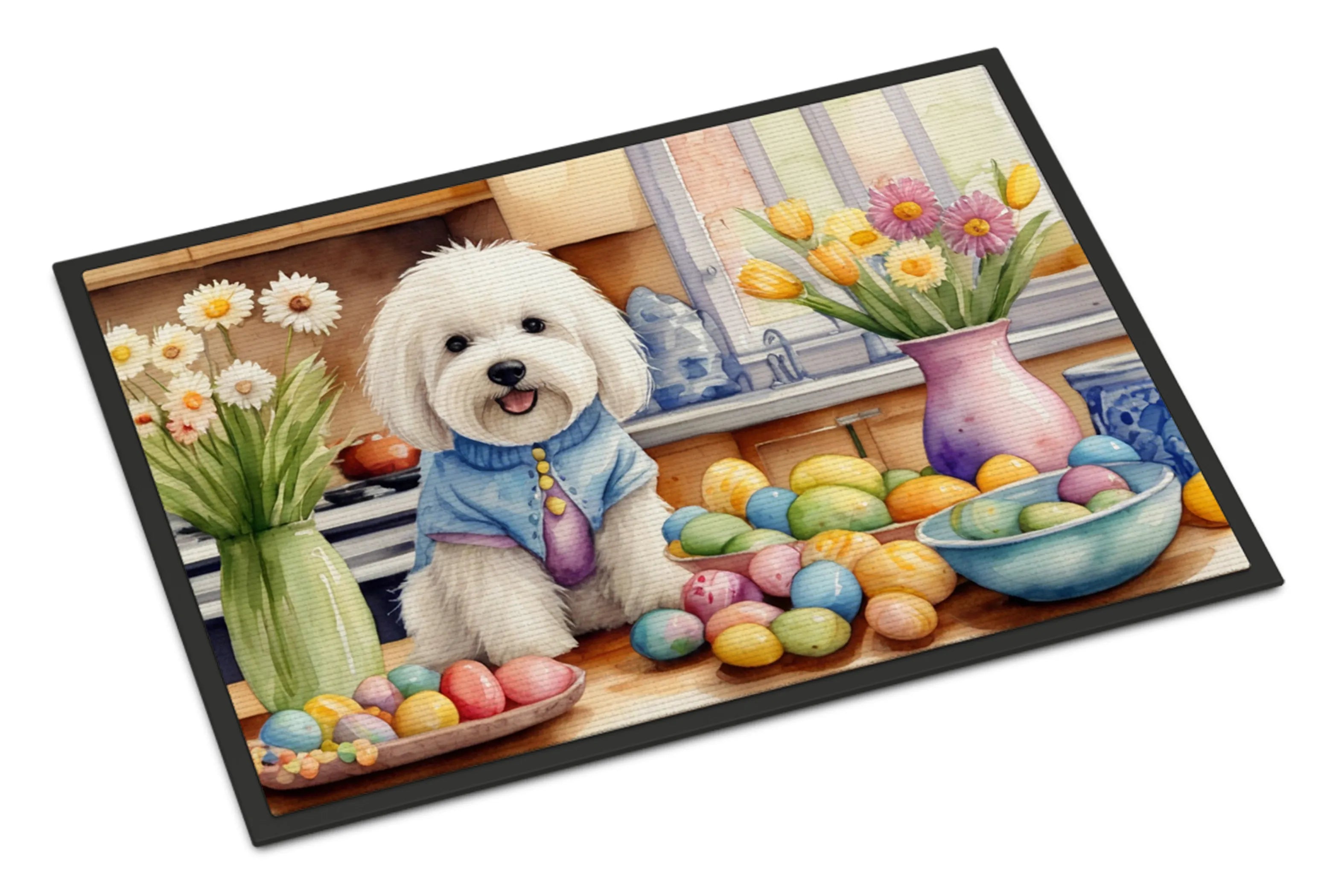Decorating Easter Doormat - Size: 24HX36W | Pack Of: 1 | Collection name: Decorating easter