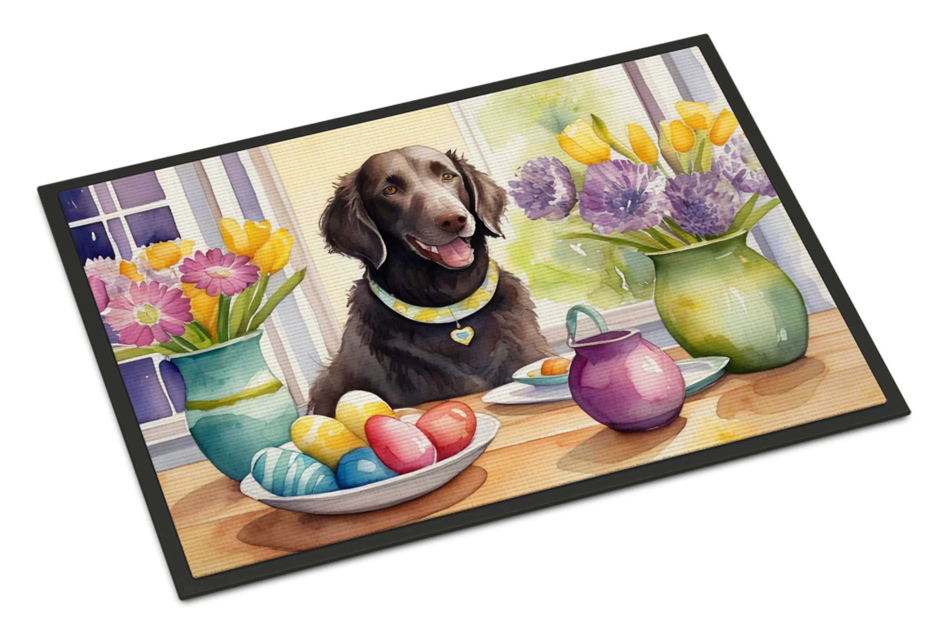 Decorating Easter Doormat - Size: 24HX36W | Pack Of: 1 | Collection name: Decorating easter