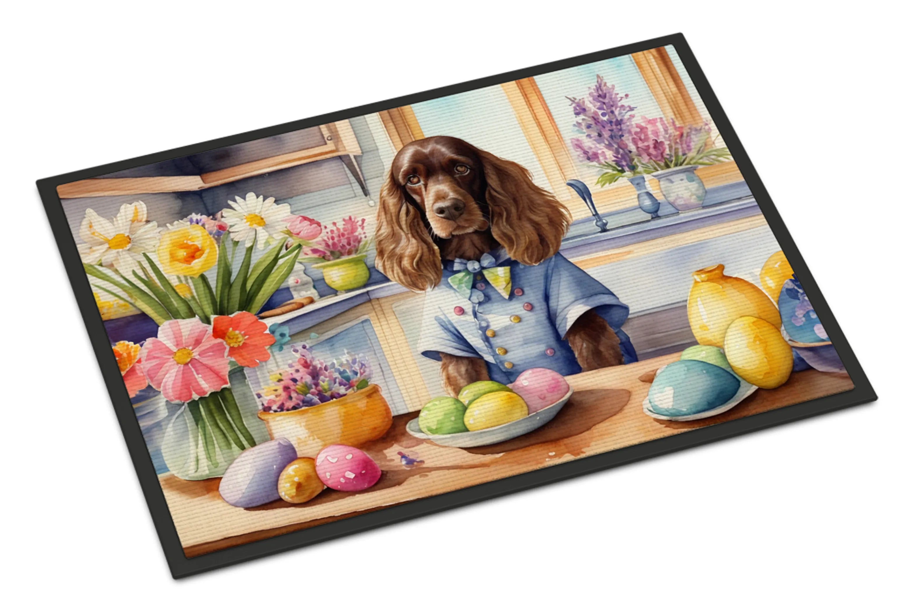 Decorating Easter Doormat - Size: 24HX36W | Pack Of: 1 | Collection name: Decorating easter
