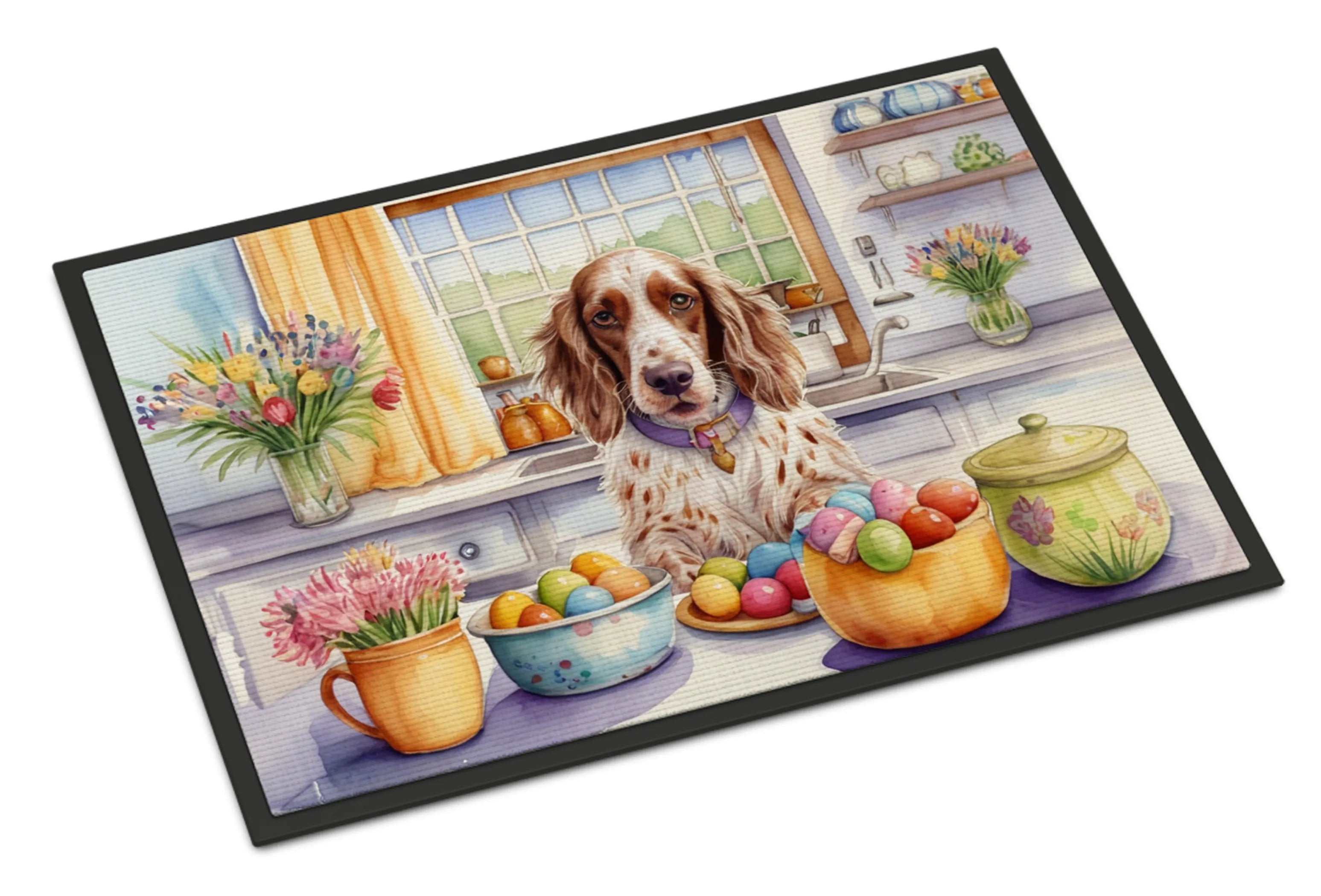 Decorating Easter Doormat - Size: 24HX36W | Pack Of: 1 | Collection name: Decorating easter