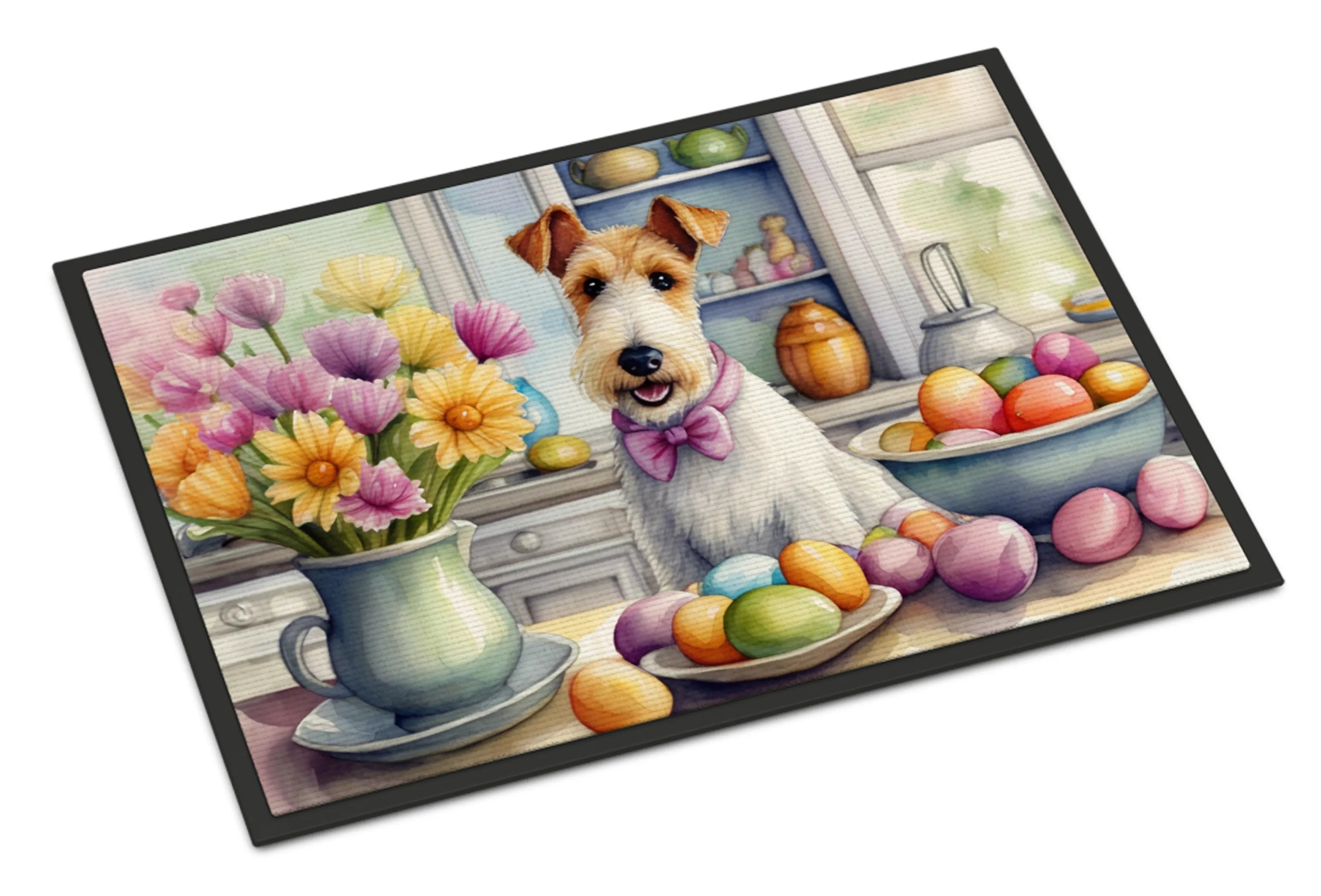 Decorating Easter Doormat - Size: 24HX36W | Pack Of: 1 | Collection name: Decorating easter