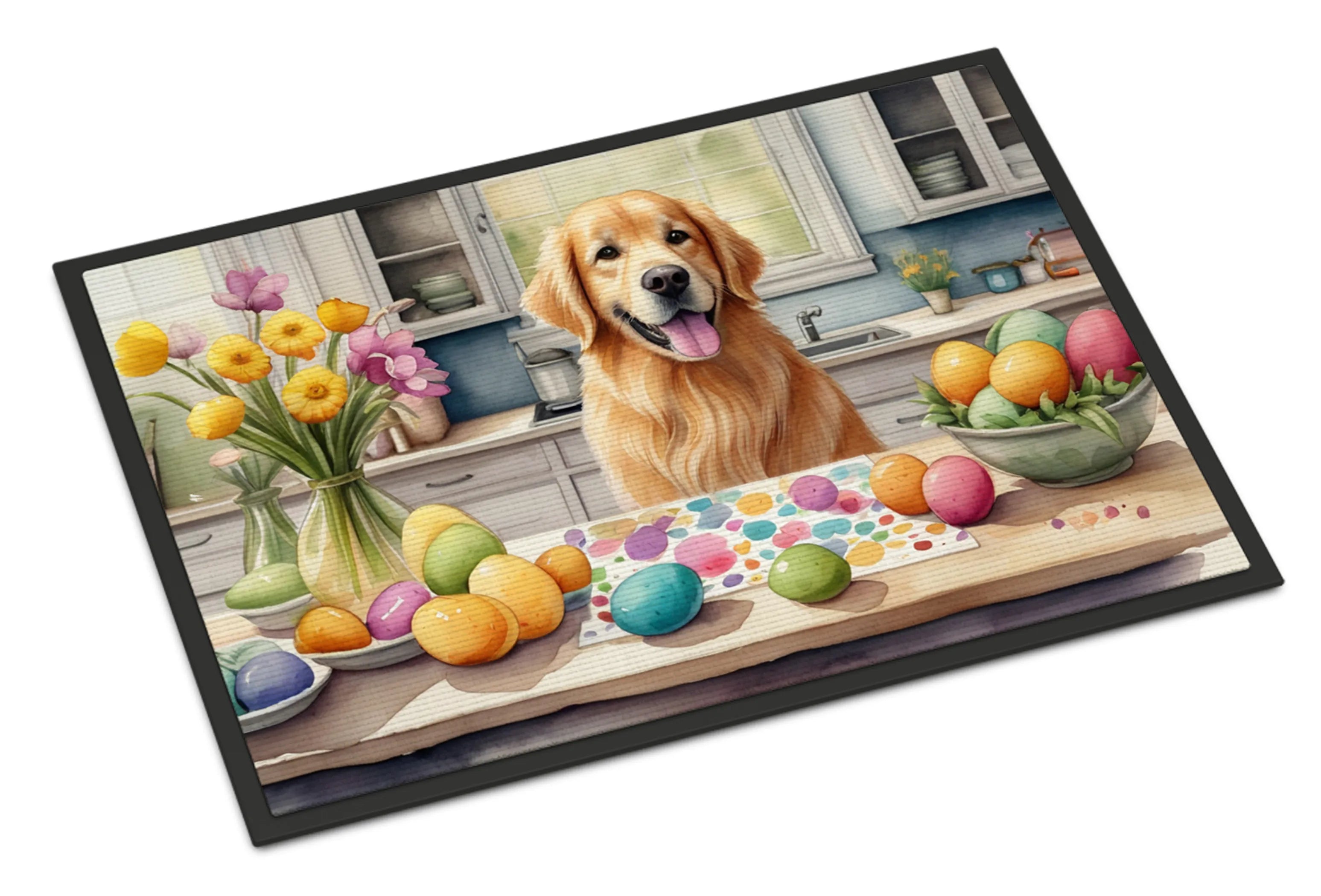 Decorating Easter Doormat - Size: 24HX36W | Pack Of: 1 | Collection name: Decorating easter
