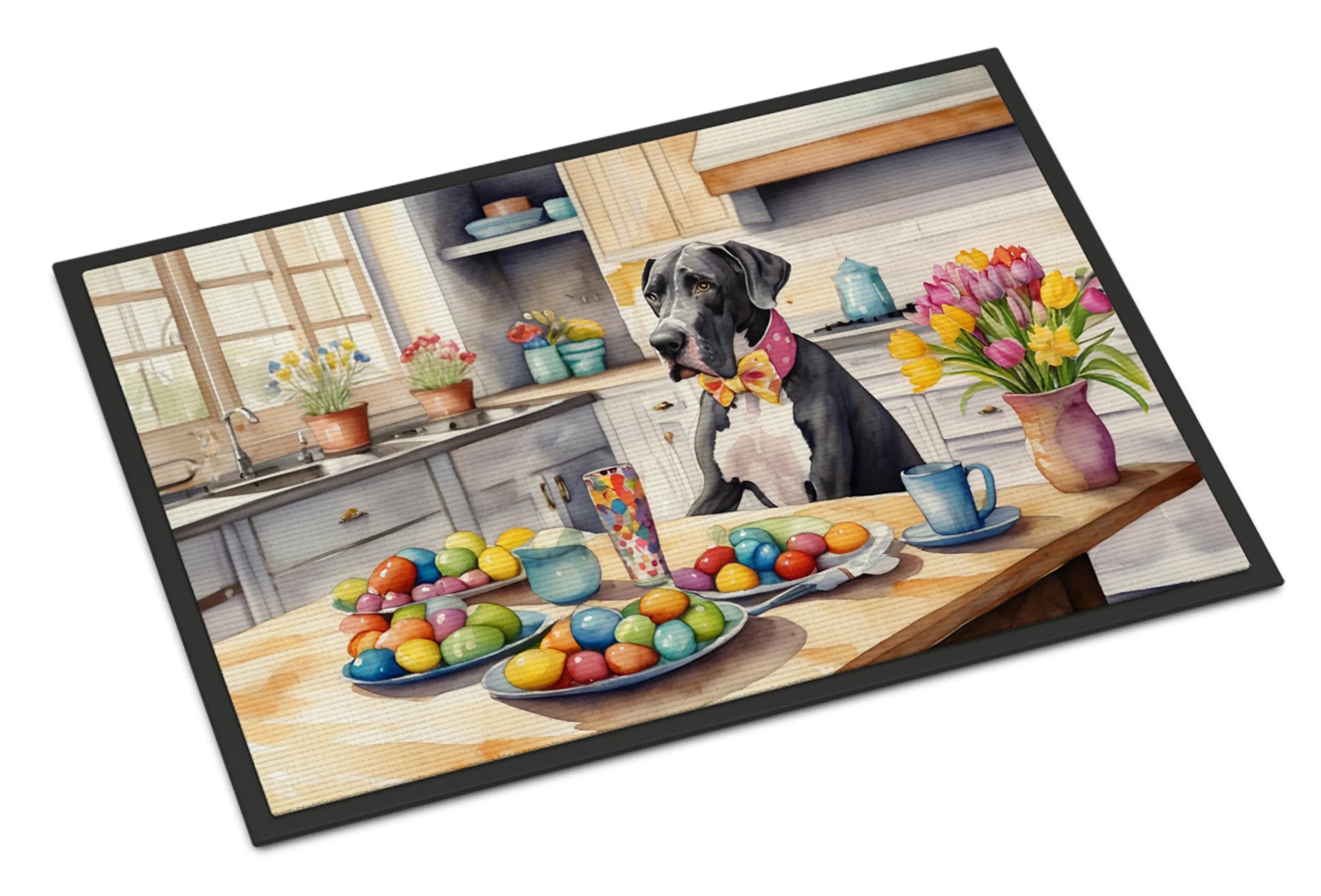 Decorating Easter Doormat - Size: 24HX36W | Pack Of: 1 | Collection name: Decorating easter