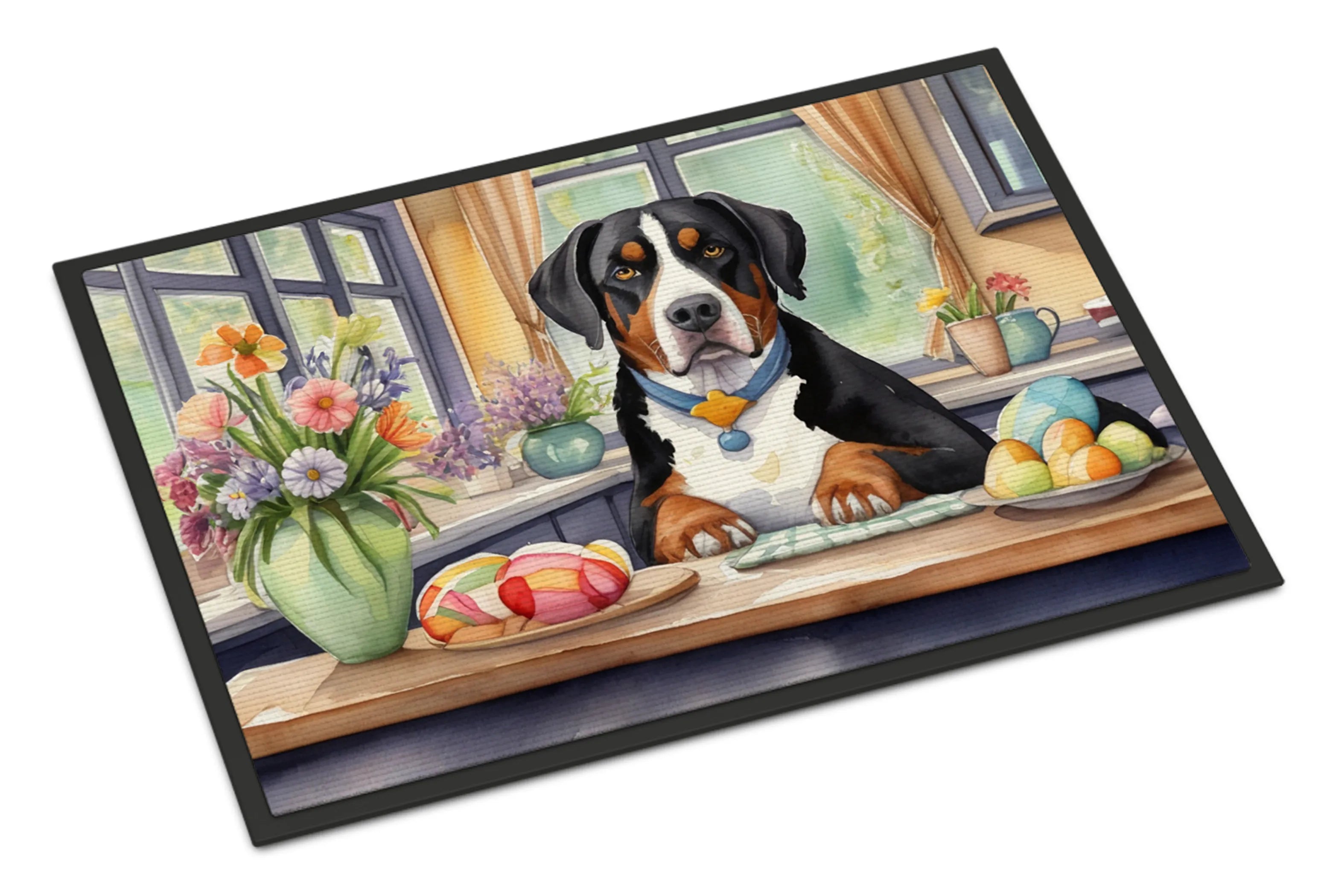 Decorating Easter Doormat - Size: 24HX36W | Pack Of: 1 | Collection name: Decorating easter