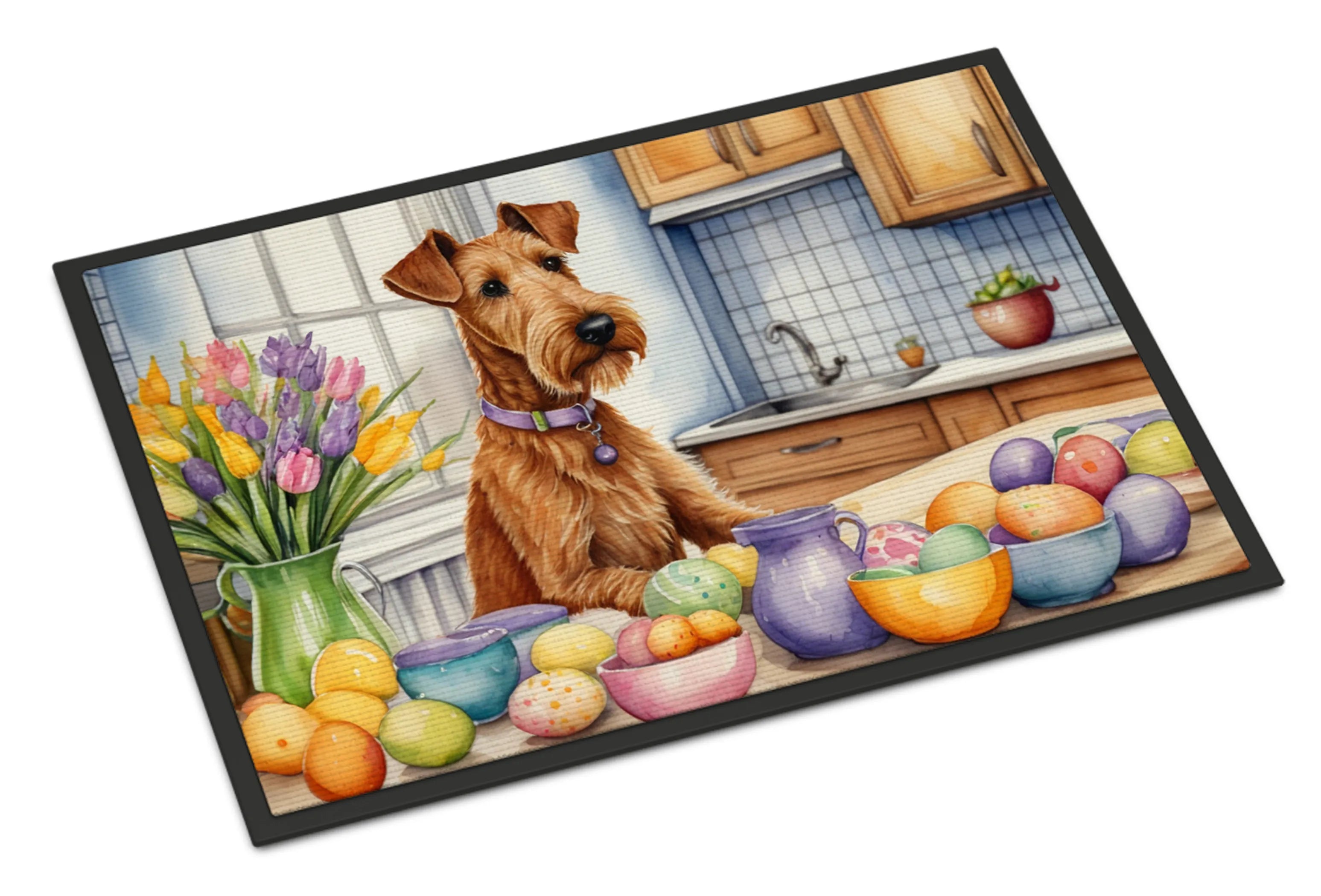 Decorating Easter Doormat - Size: 24HX36W | Pack Of: 1 | Collection name: Decorating easter