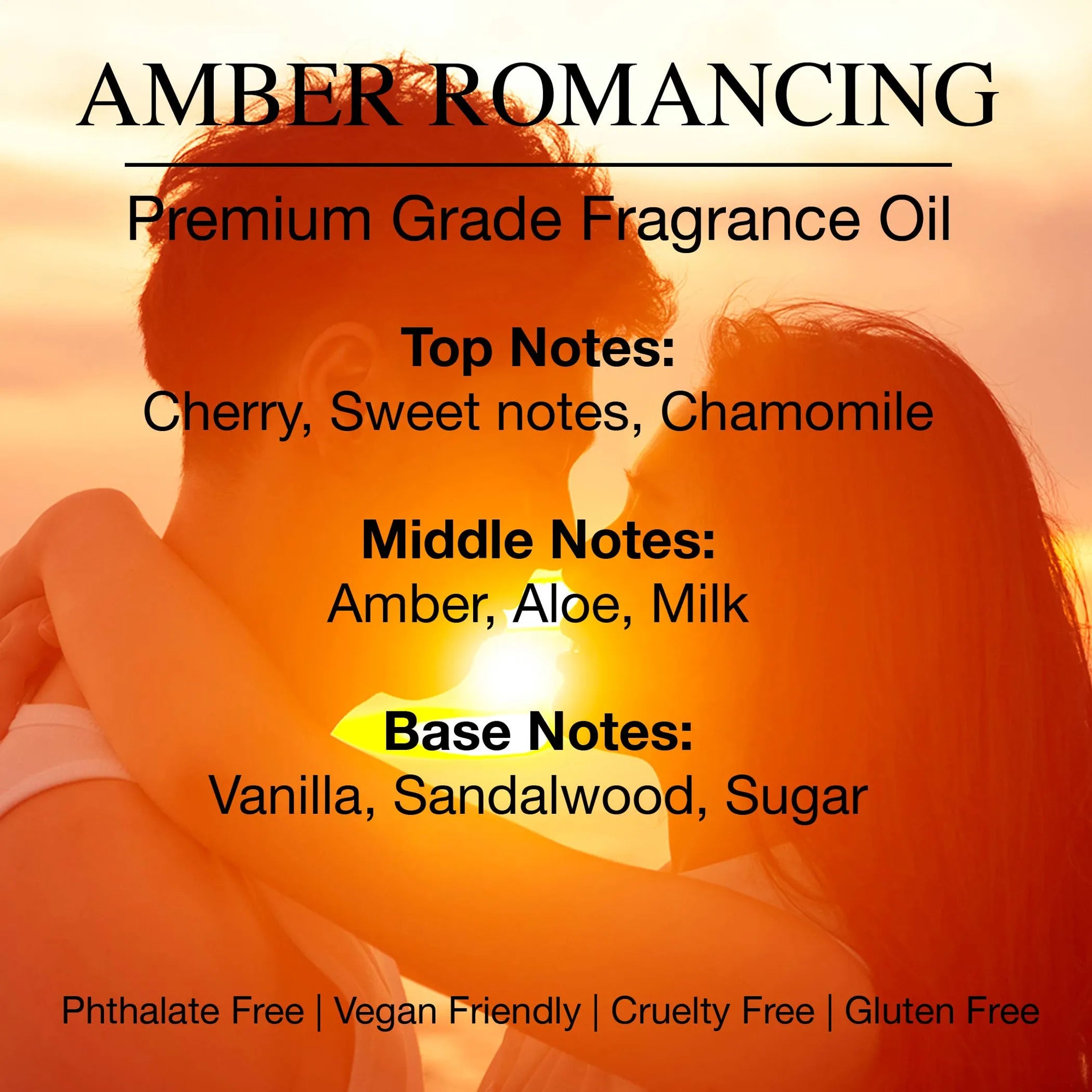 Amber Romancing Jewelry Candle