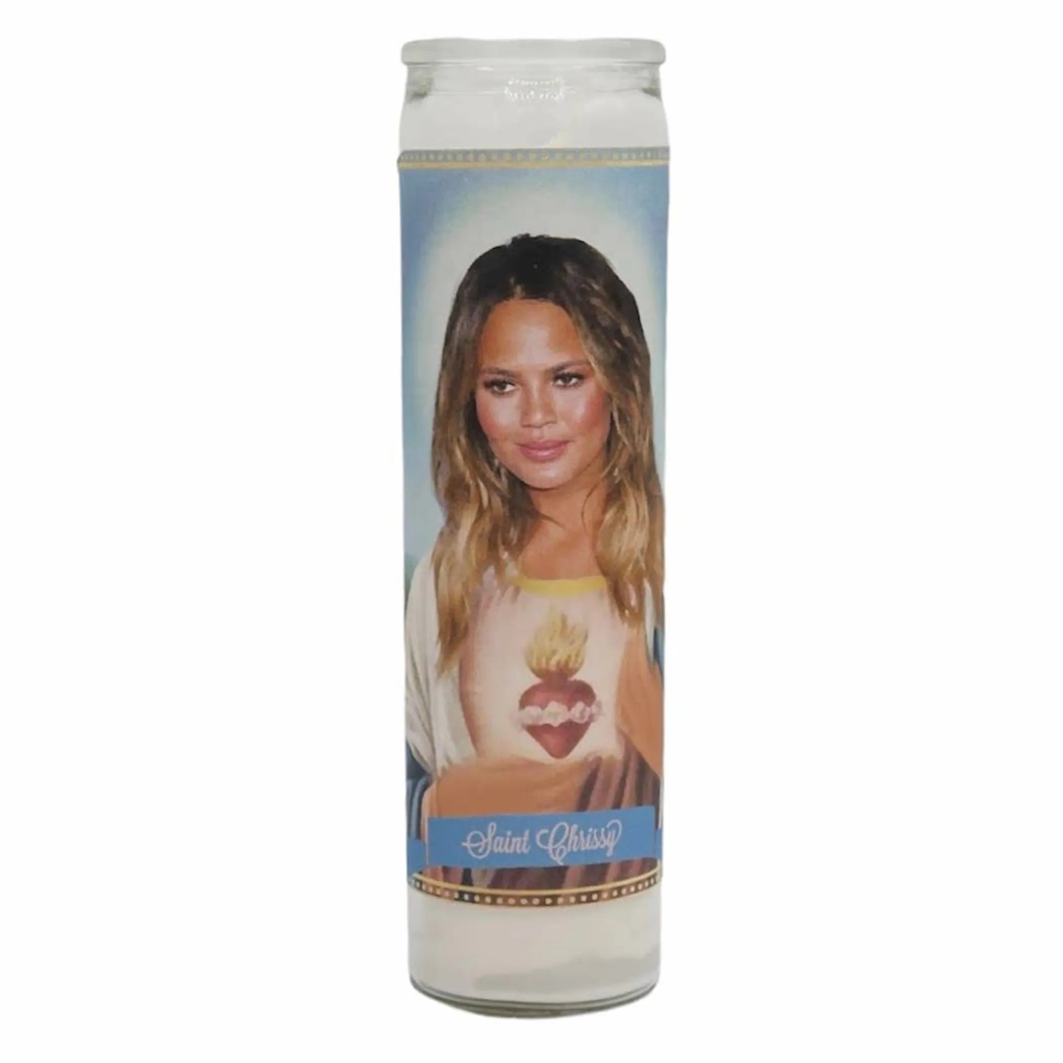 Chrissy Teigen Saint Prayer Devotional Candle