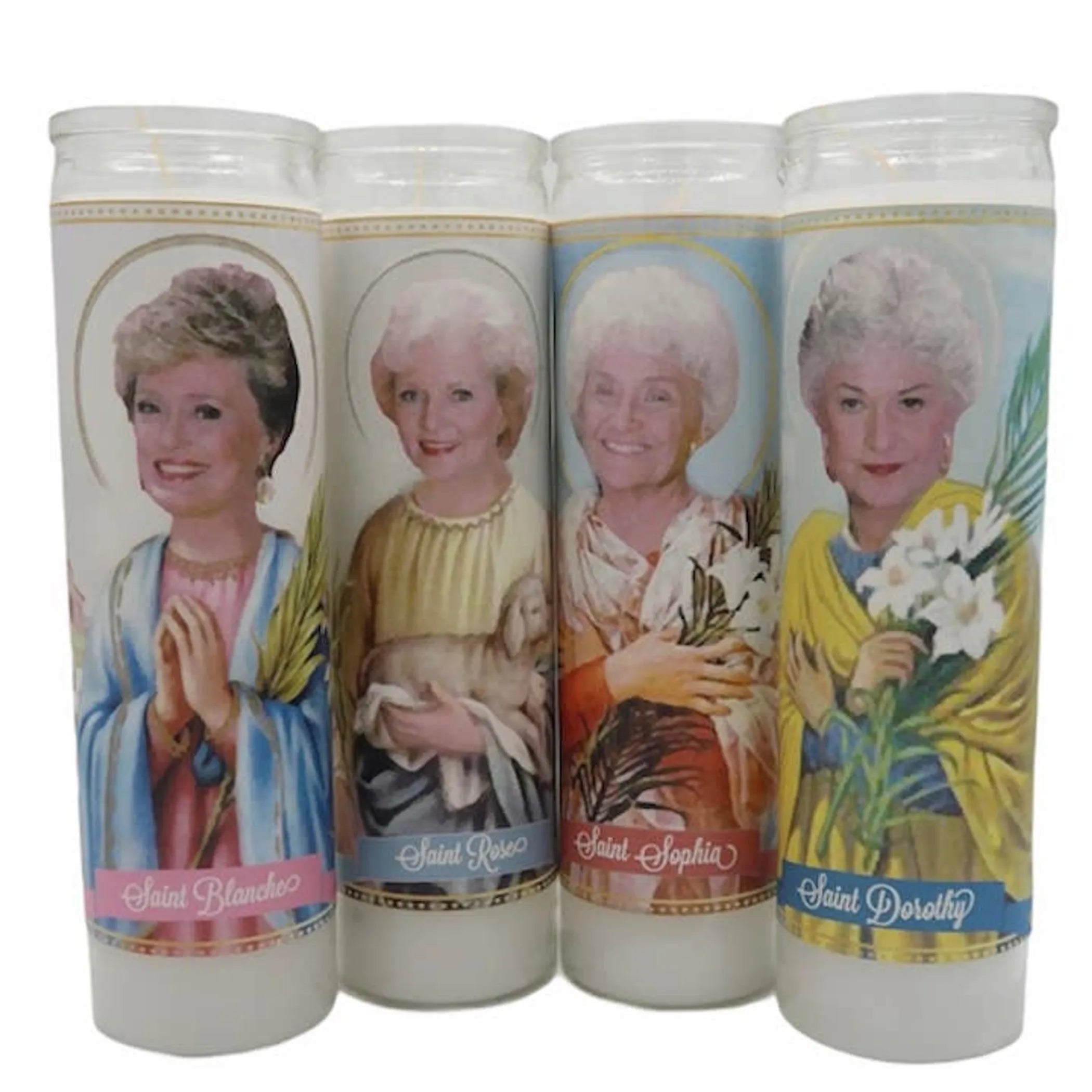 Cast of the Golden Girls Devotional Prayer Saint Candles