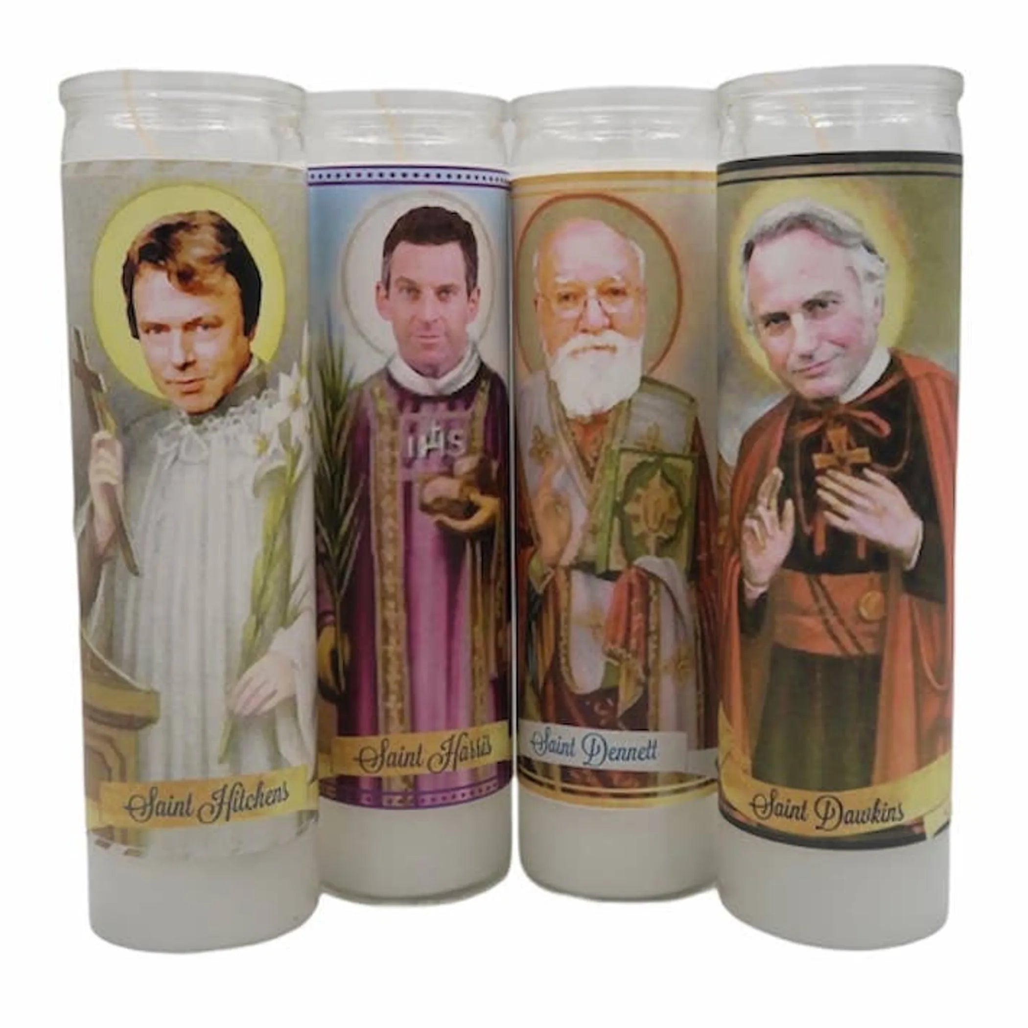 The Four Horsemen: Devotional Prayer Saint Candles