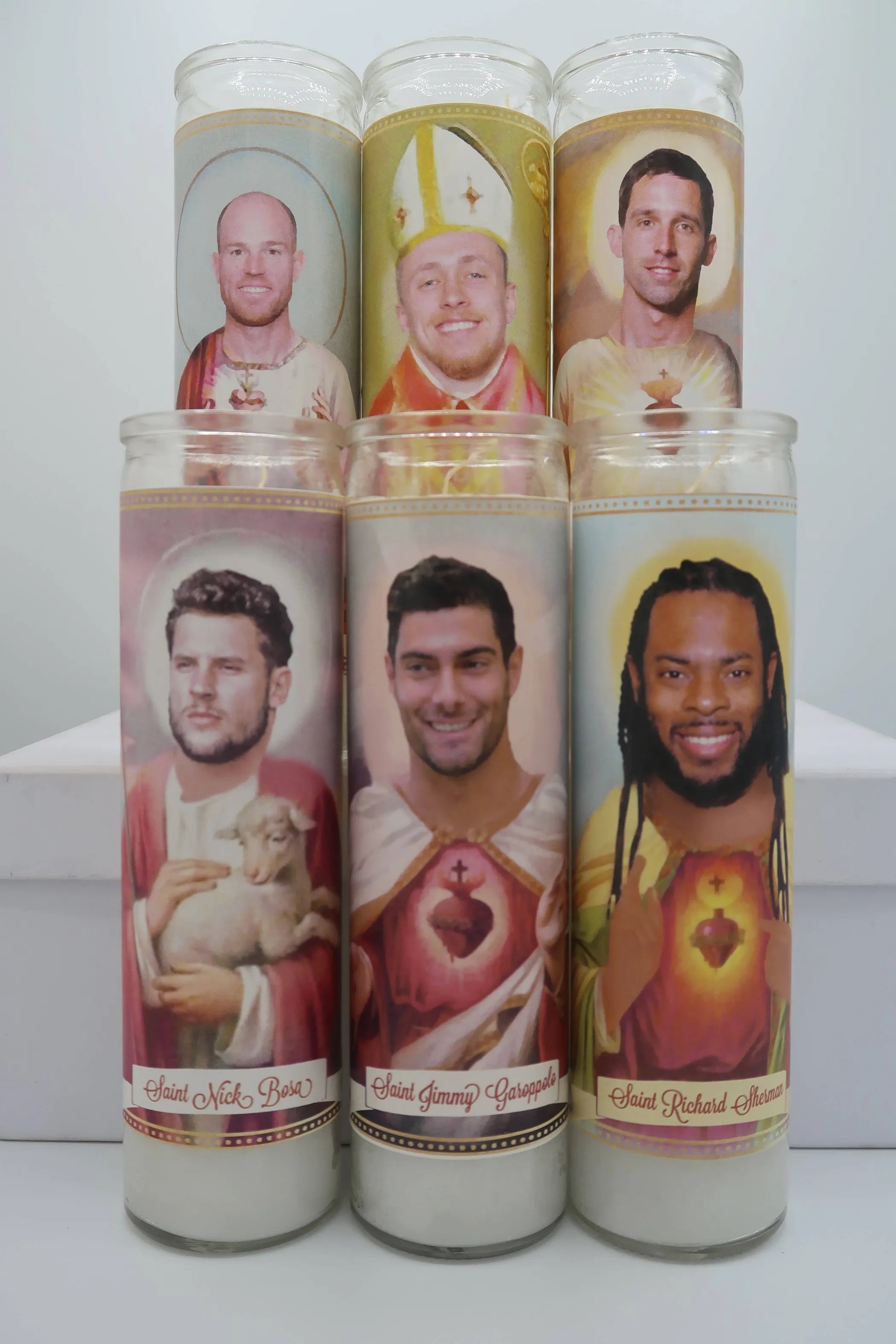 San Francisco 49ers Devotional Prayer Saint Candles