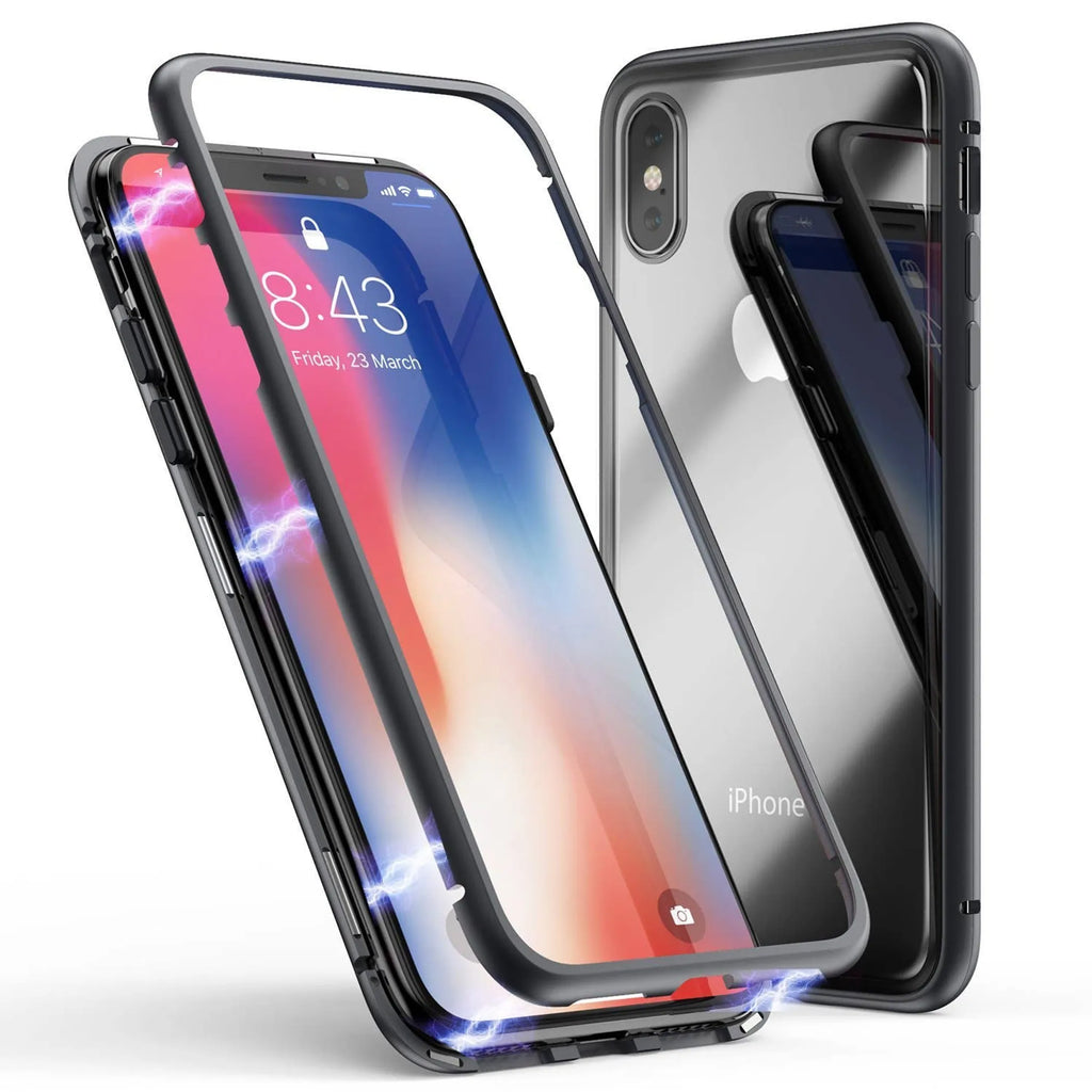 Magnetic Snap On Case for Apple iPhone X or XS