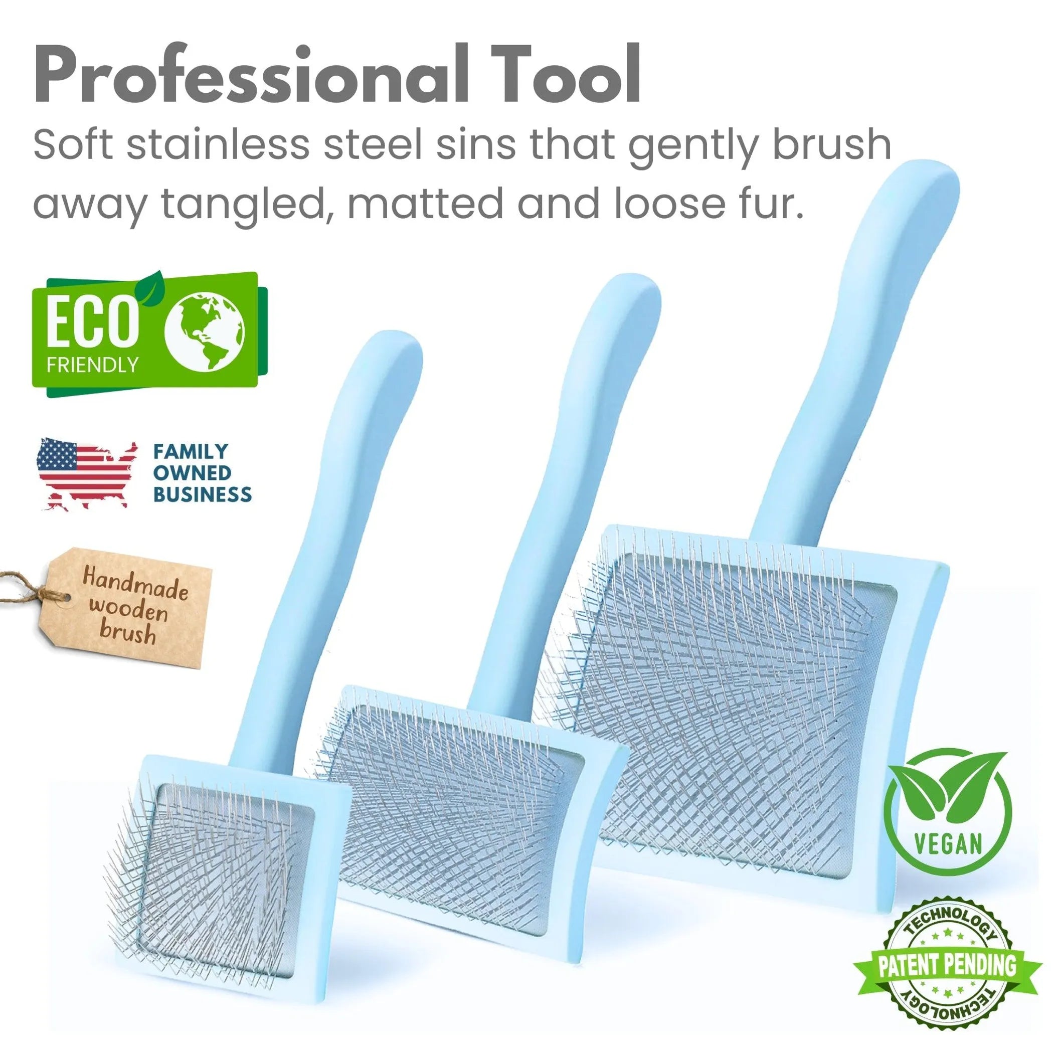 Curved Slicker Brush