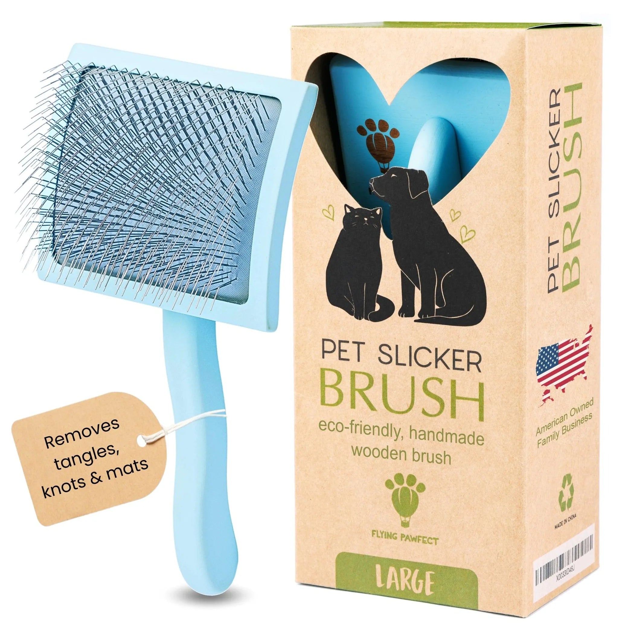 Curved Slicker Brush
