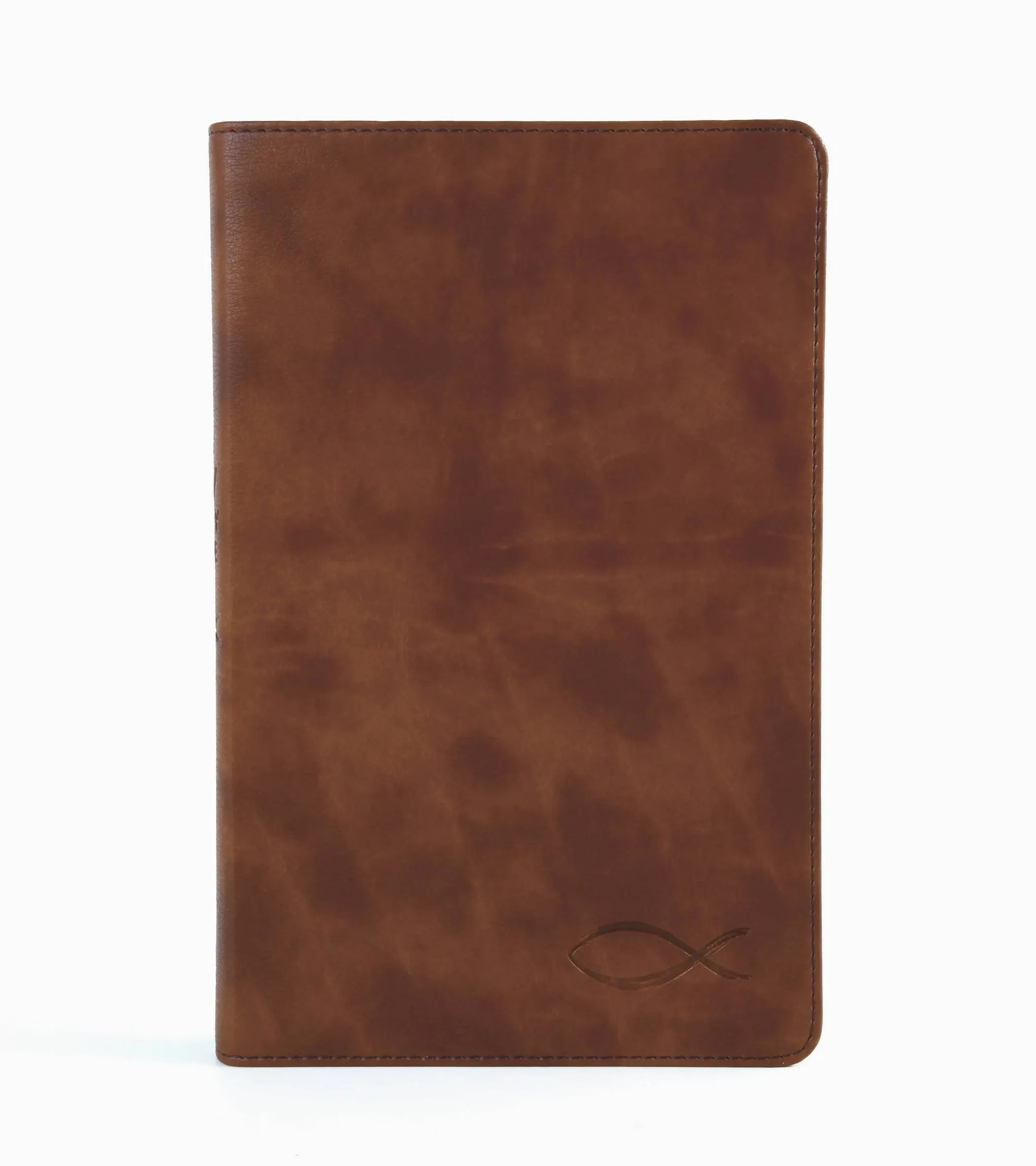 The KJV Study Bible [Chesnut Brown Fish]