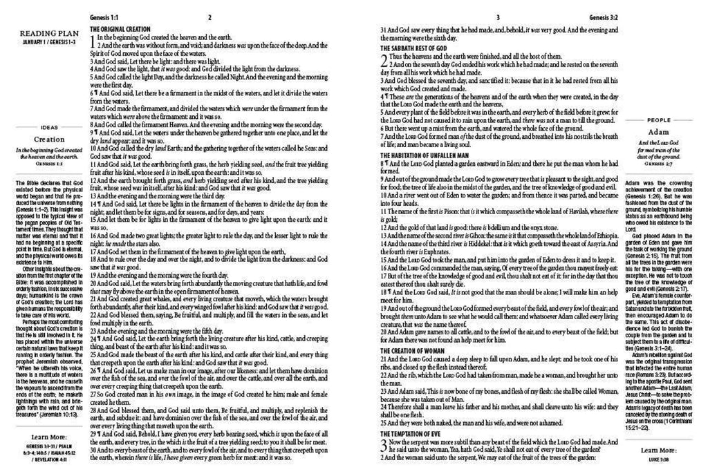 The 1-Minute KJV Study Bible (Pewter Blue)