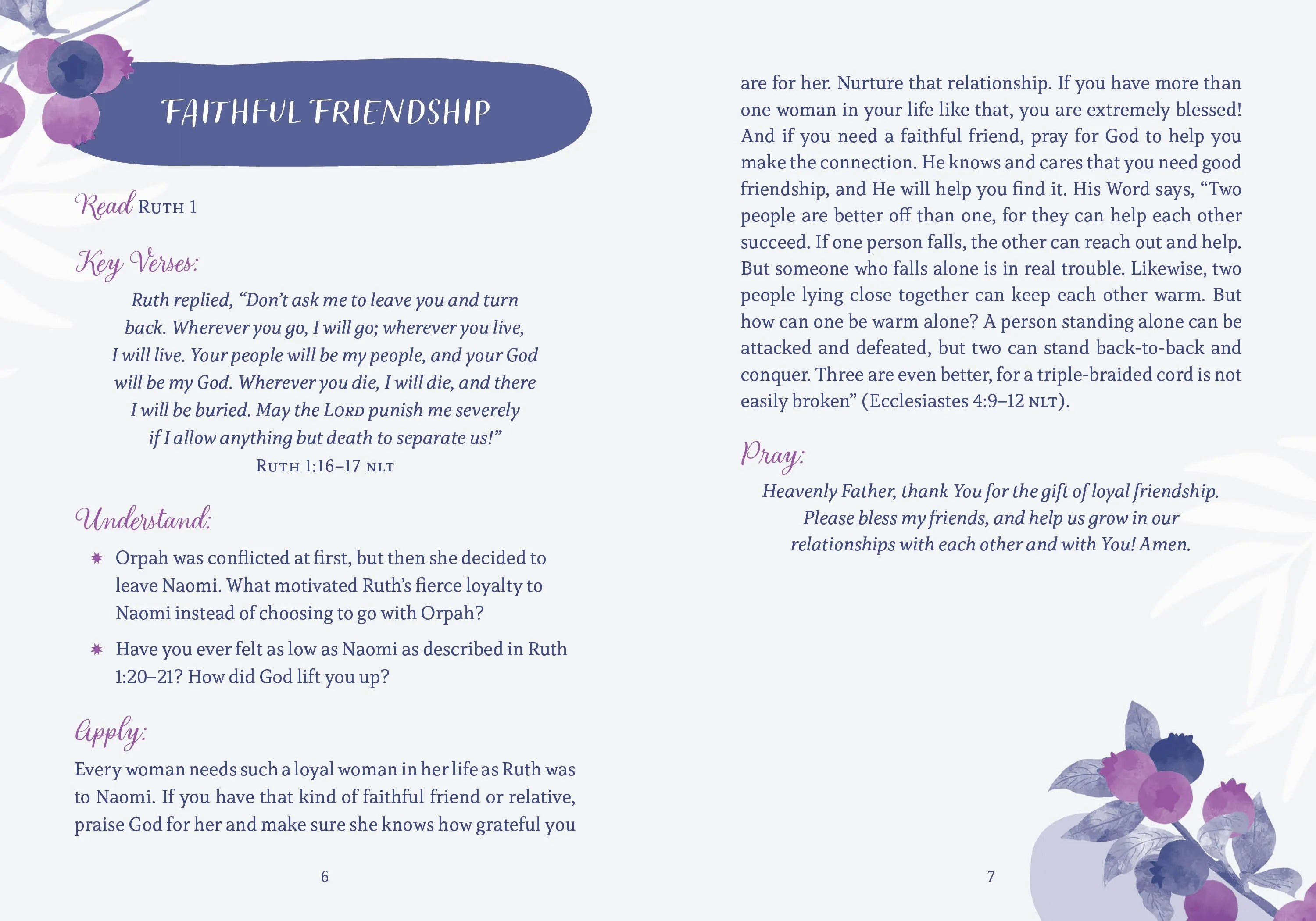 Grow to Love God's Word
