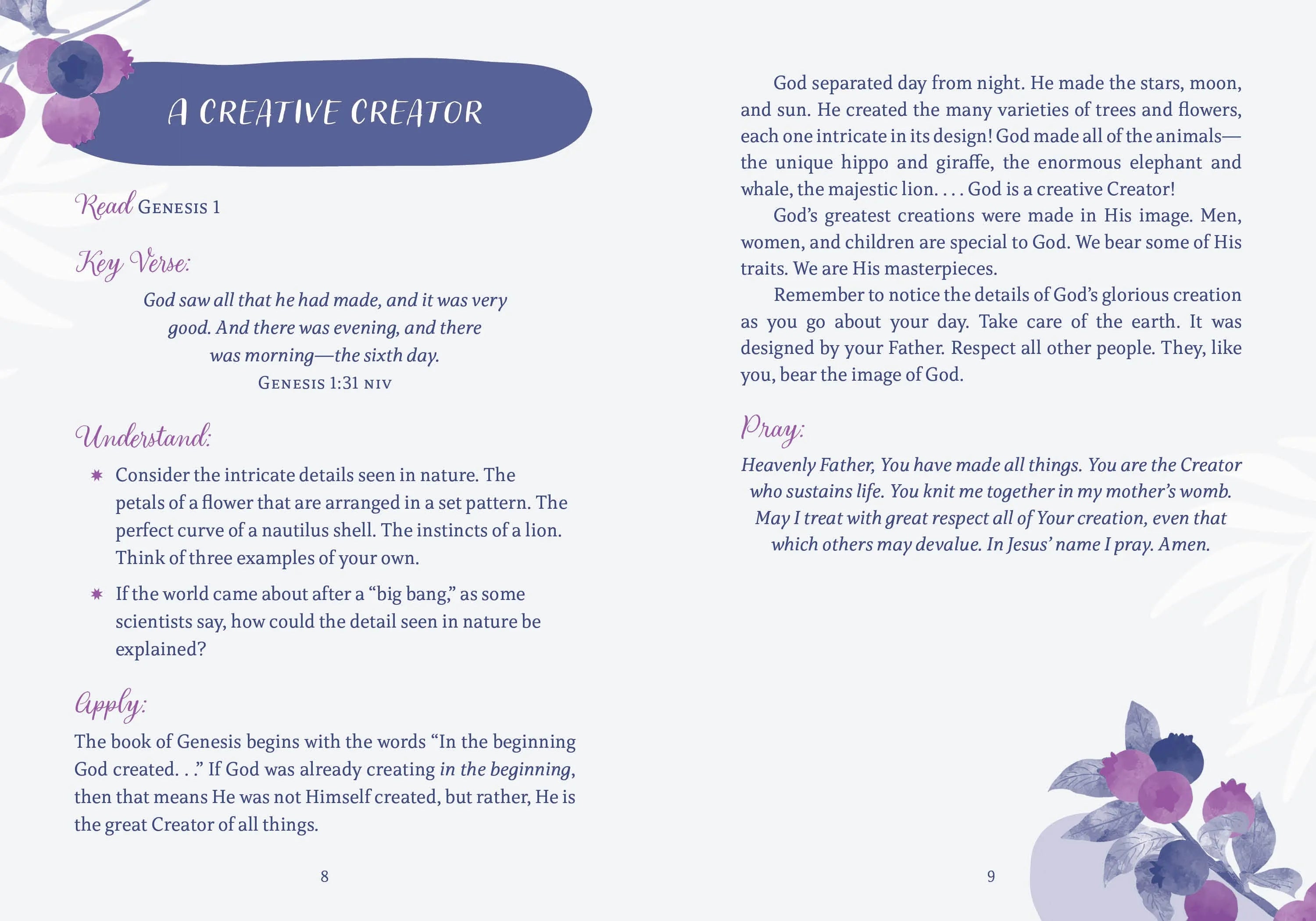 Grow to Love God's Word